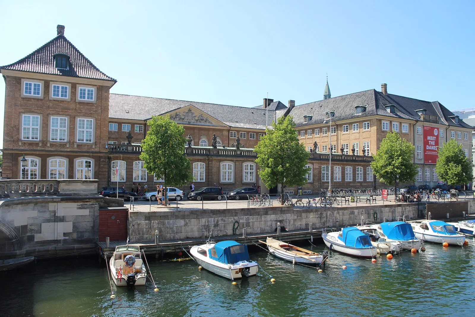 Nationalmuseet i Prinsens Palæ ved Frederiksholms Kanal i København