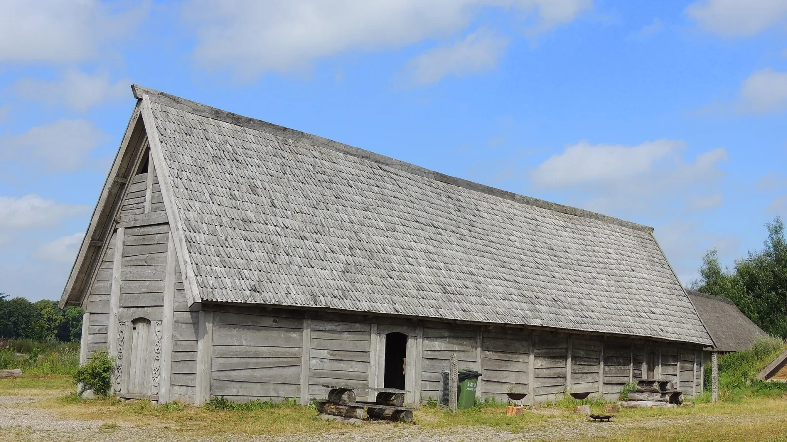 Jels Vikingeby – foto fra Wikimedia Commons