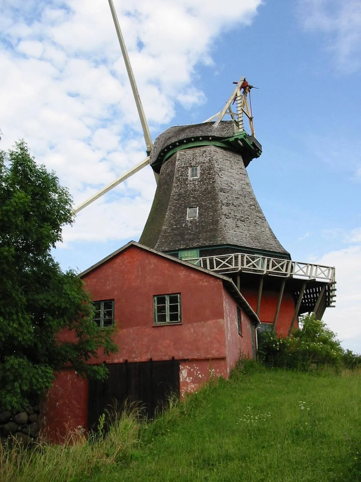 Lindelse Mølle – foto fra Wikimedia Commons