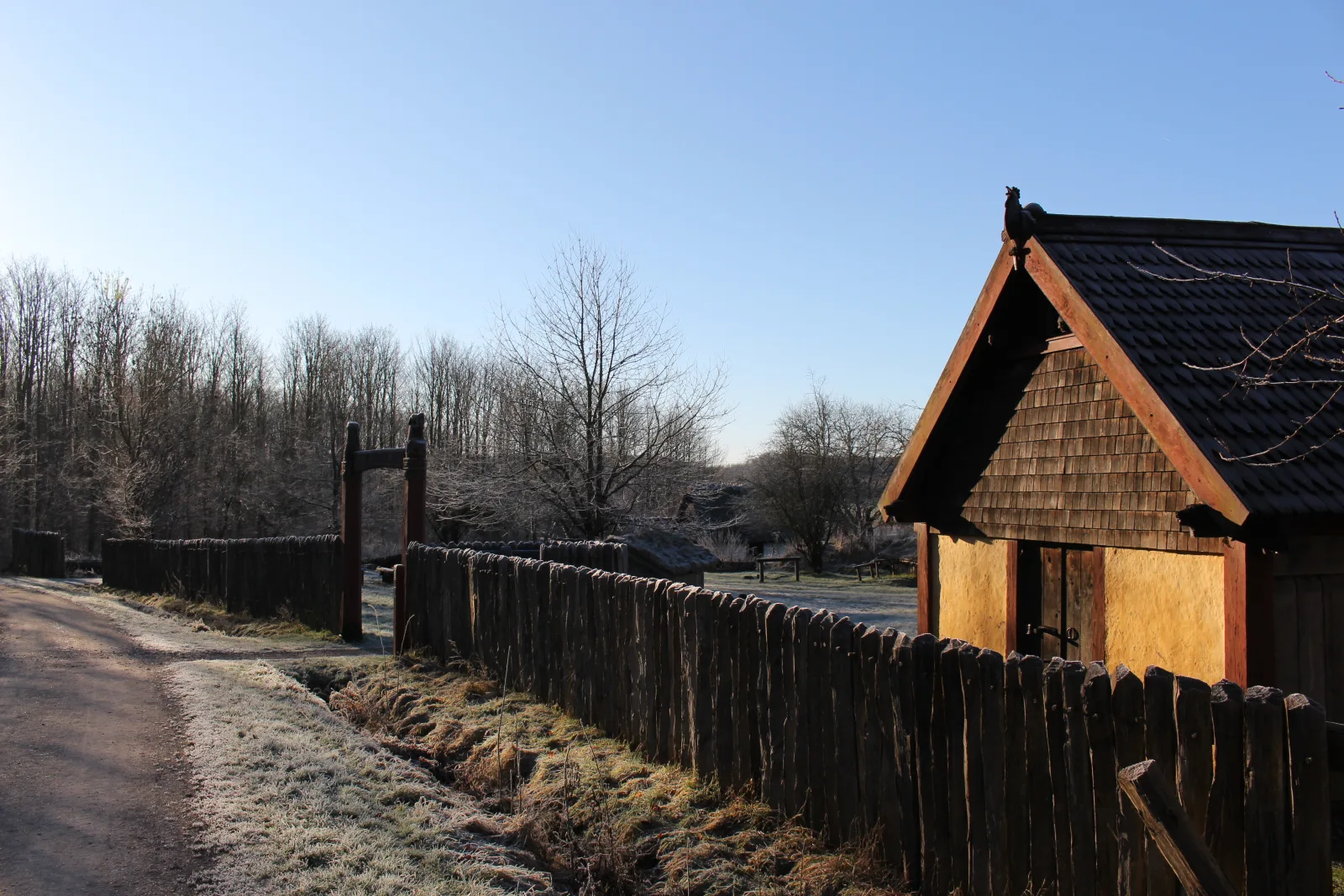 Vikingelandsbyen – foto fra Wikimedia Commons