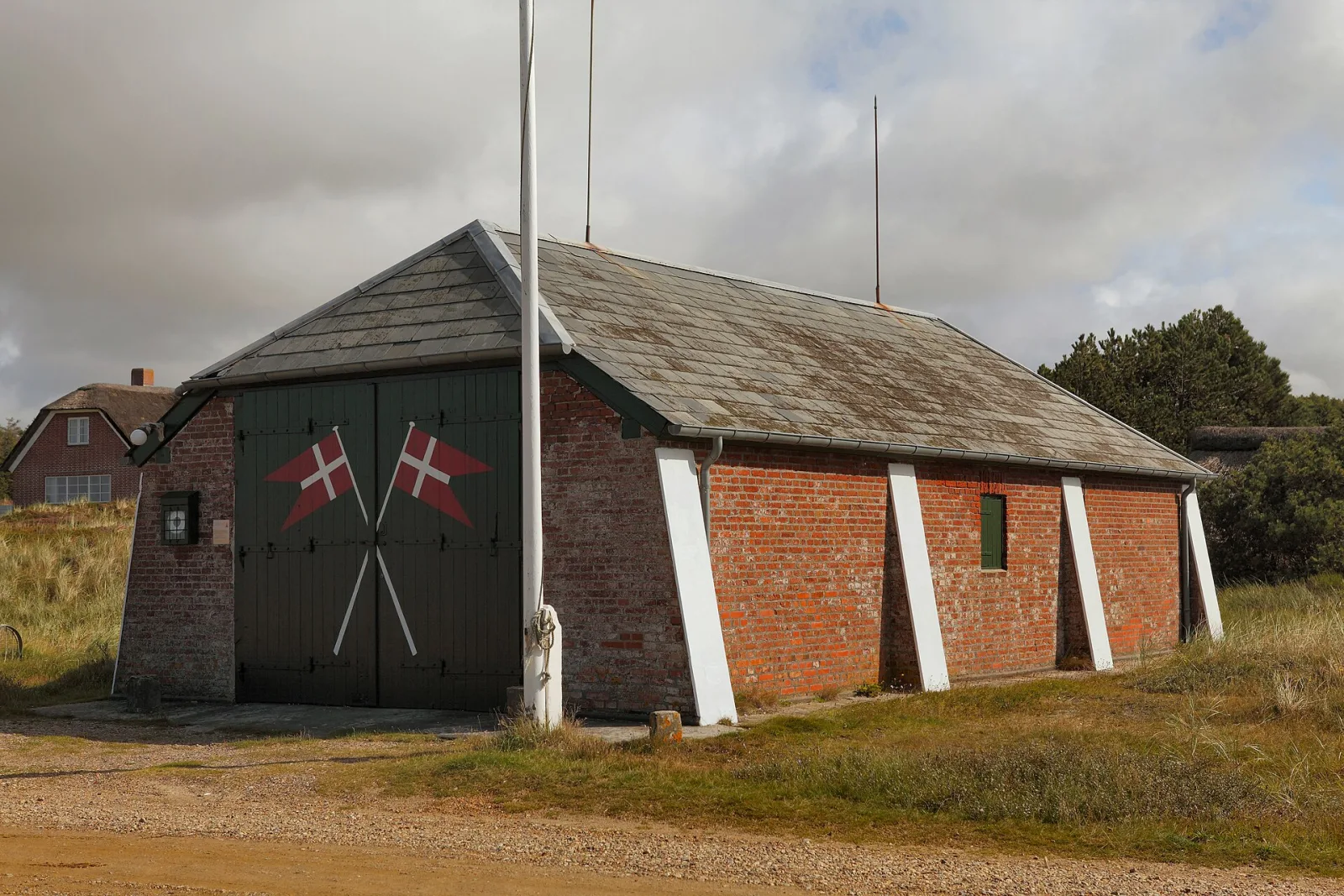 Nymindegab Redningsstation – foto fra Wikimedia Commons