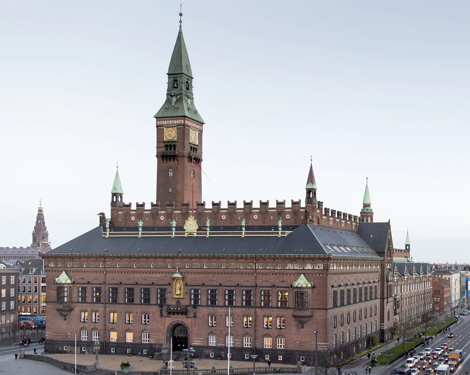 Københavns Rådhus – foto af Jenny Andersson / News Oresund på Wikimedia Commons (cc-by-2.0)