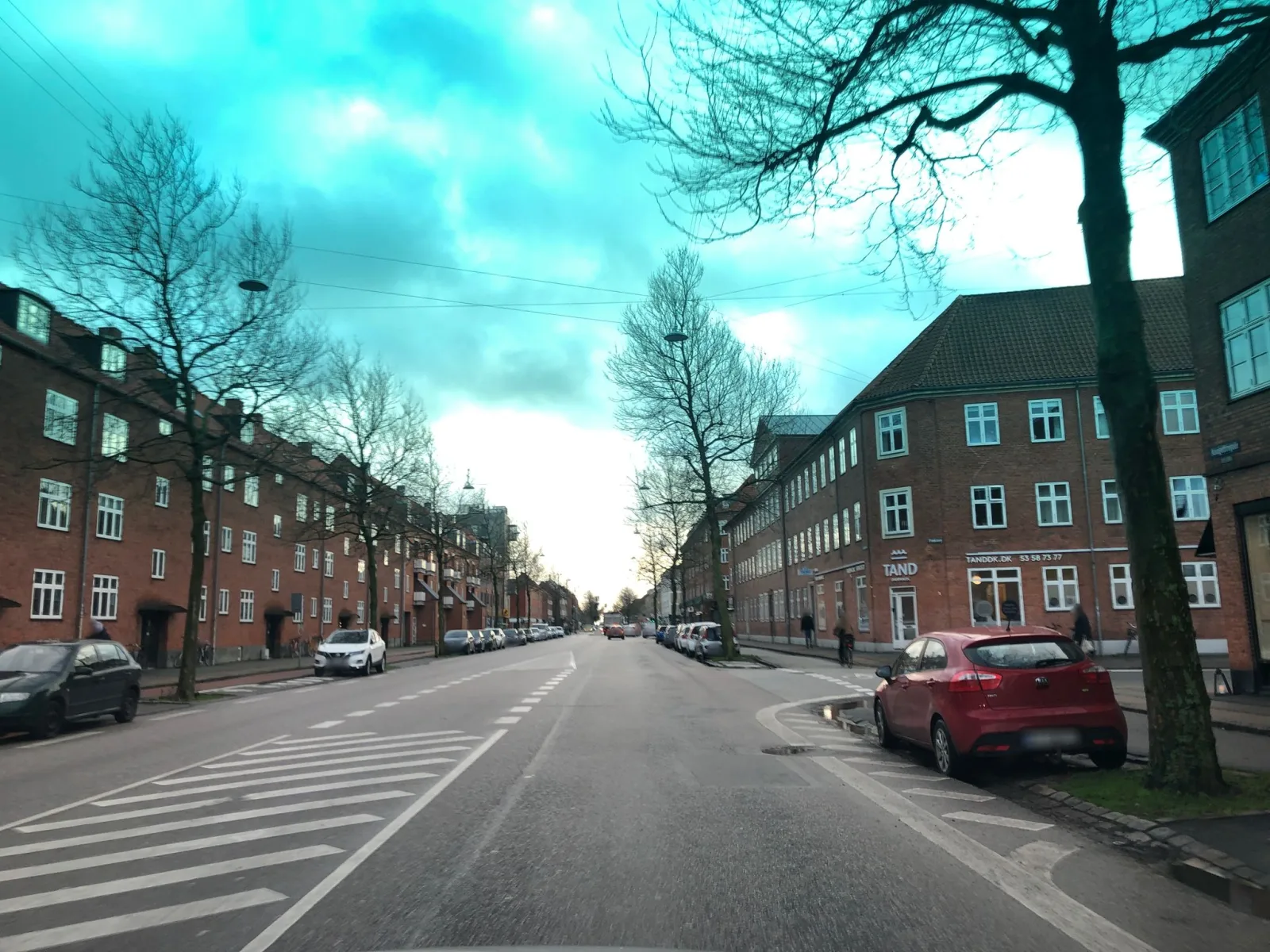 Mapillary-foto nær Hermanos Tacos Amager