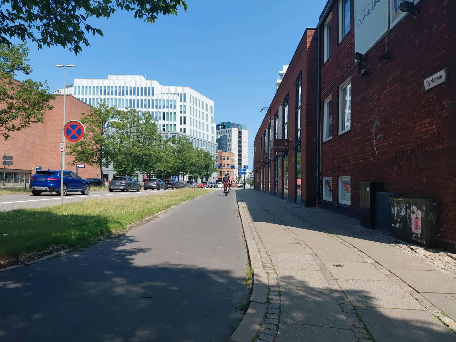 Mapillary-foto nær Restaurant Flammen