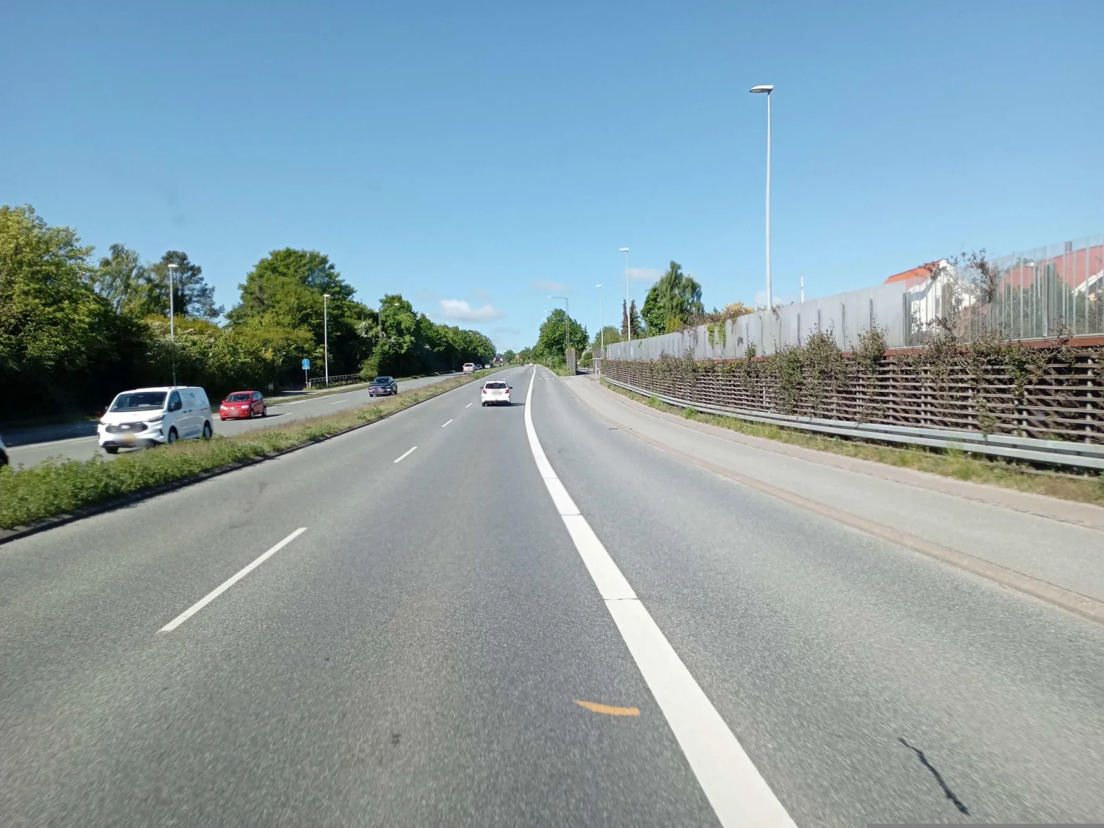Mapillary-foto nær Restaurant Fortegården