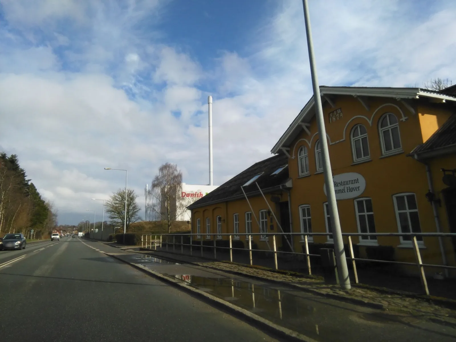 Mapillary-Foto in der Nähe von Restaurant Gammel Høver