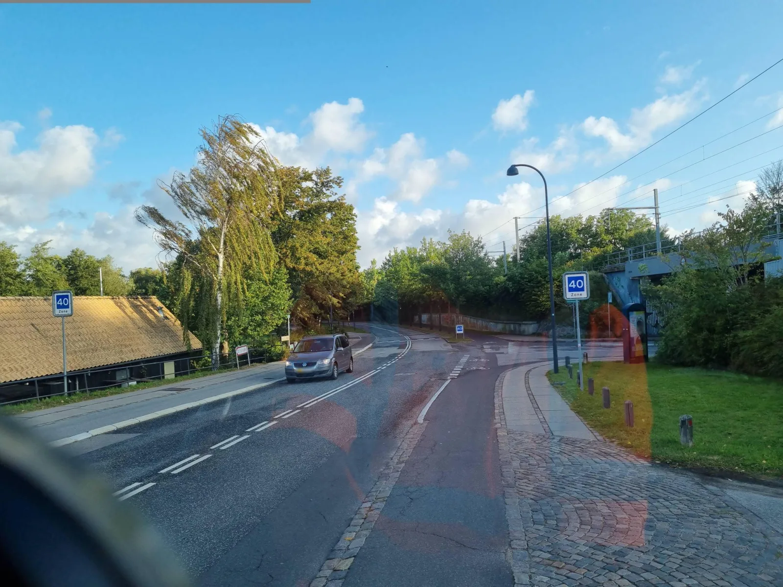 Mapillary-foto nær Holte Havn
