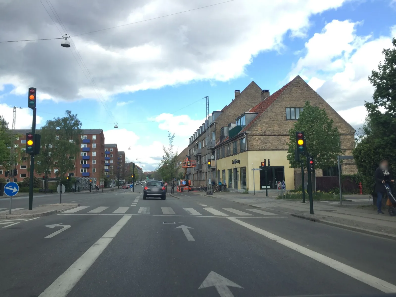 Mapillary-foto nær Hubb Frederiksberg