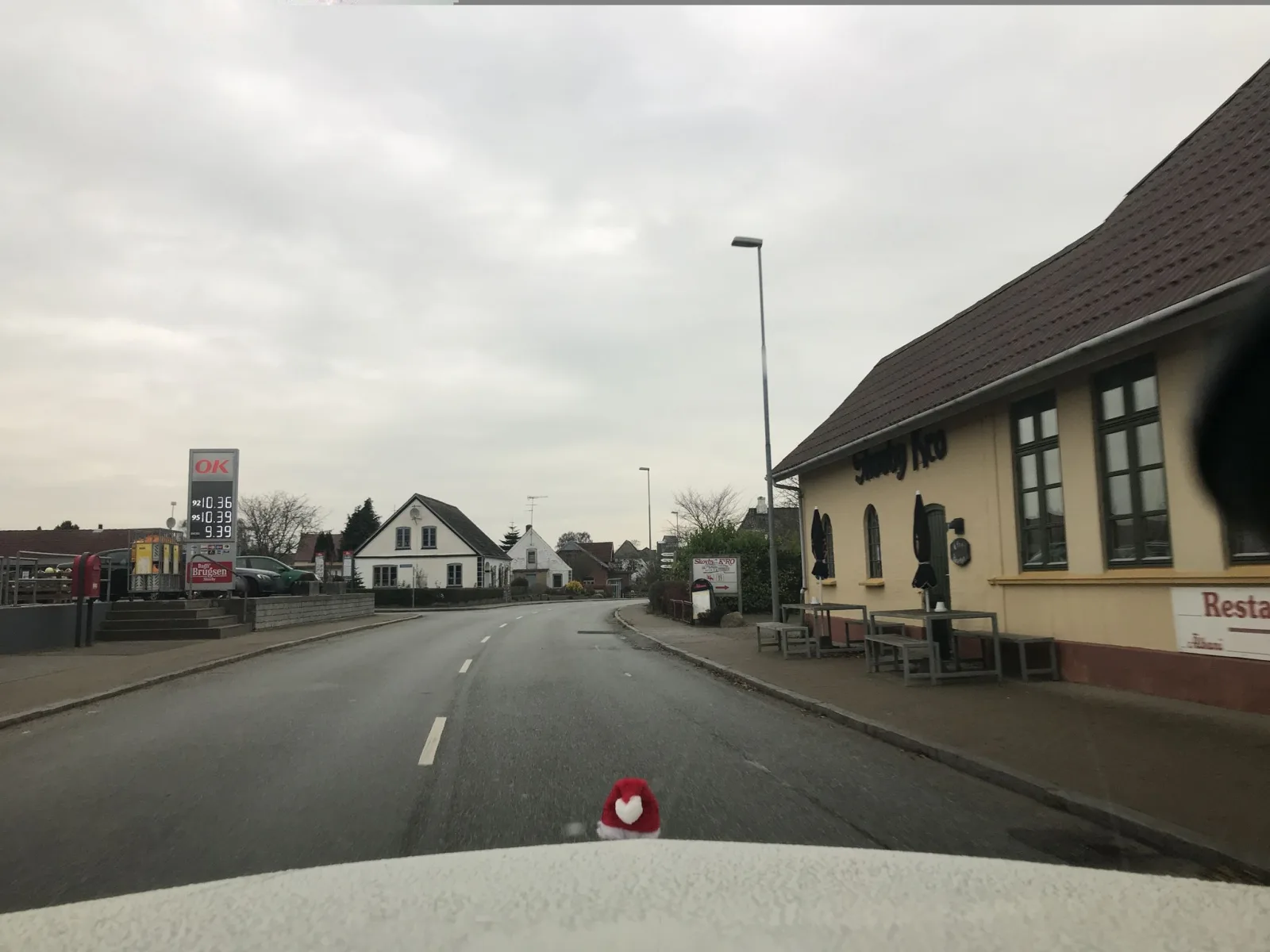 Mapillary-foto nær Skovby Kro