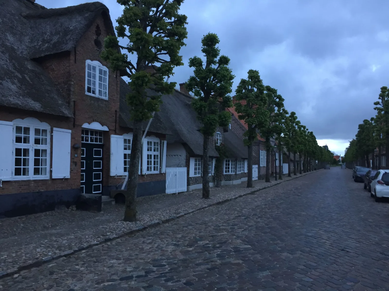 Mapillary-foto nær Slotsgade cafeen