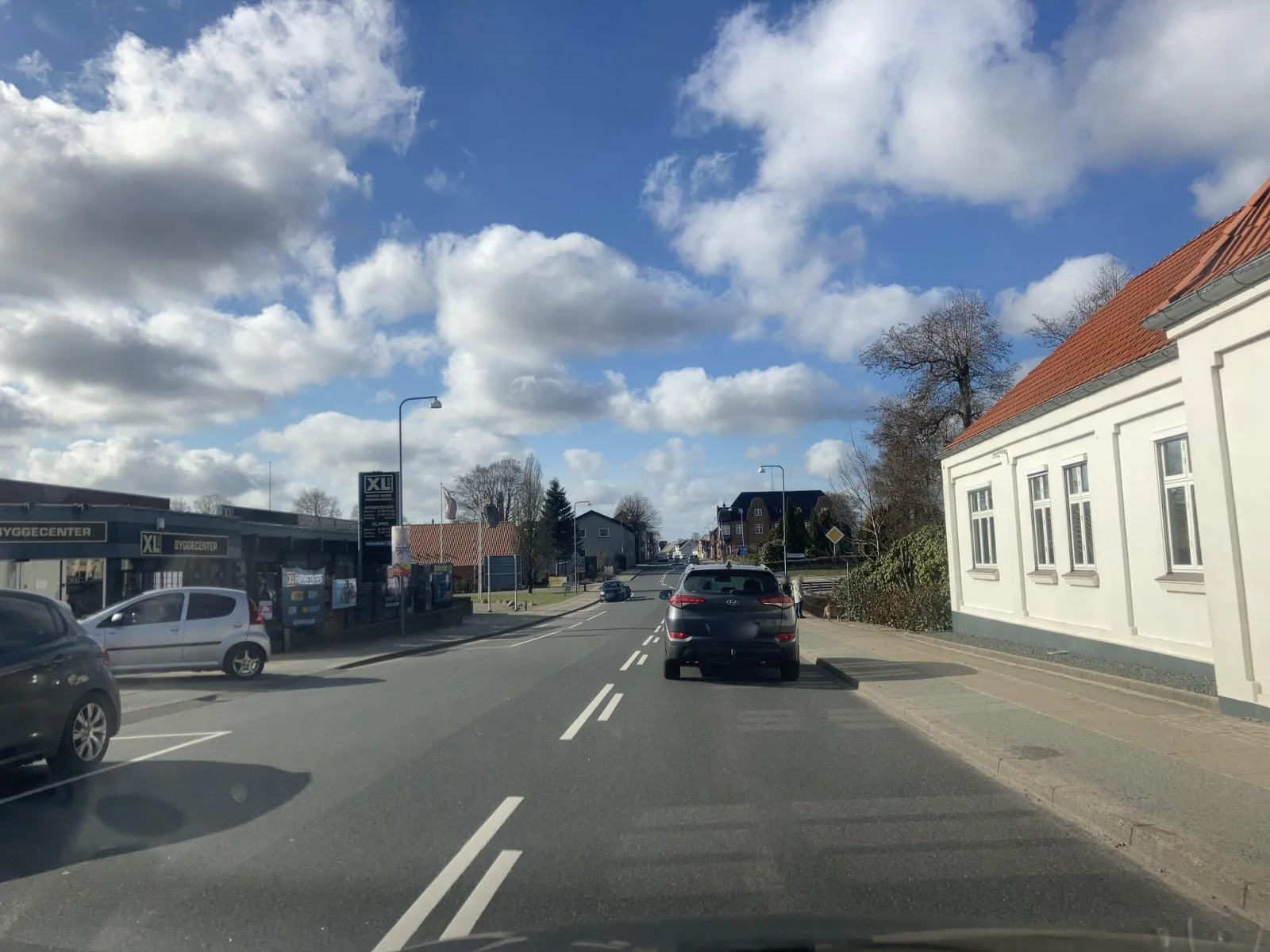 Mapillary-foto nær Sønder Omme Kro