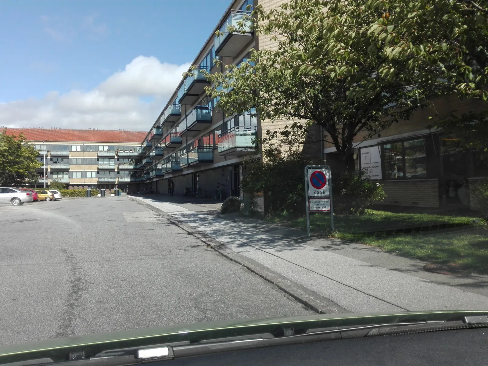 Mapillary-Foto in der Nähe von Rundhøj Pizza & Grill