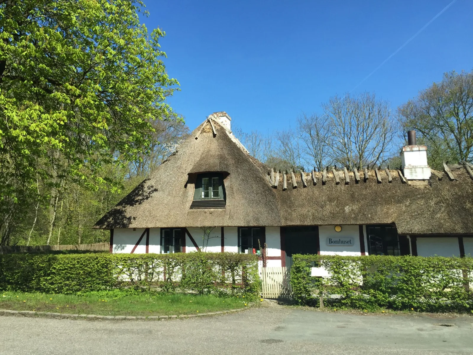 Mapillary-foto nær Sortebro Kro