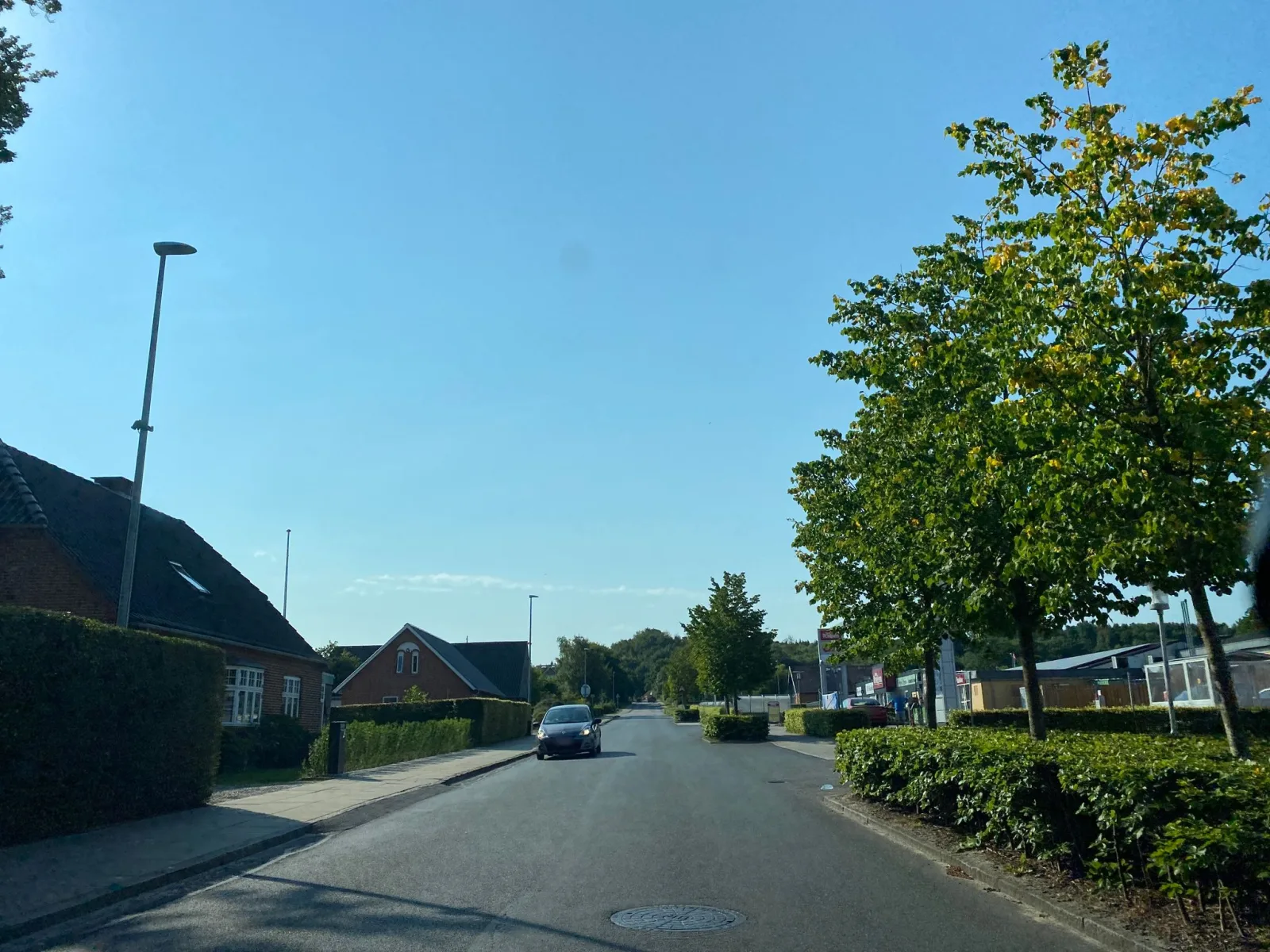 Mapillary-foto nær Sams burger