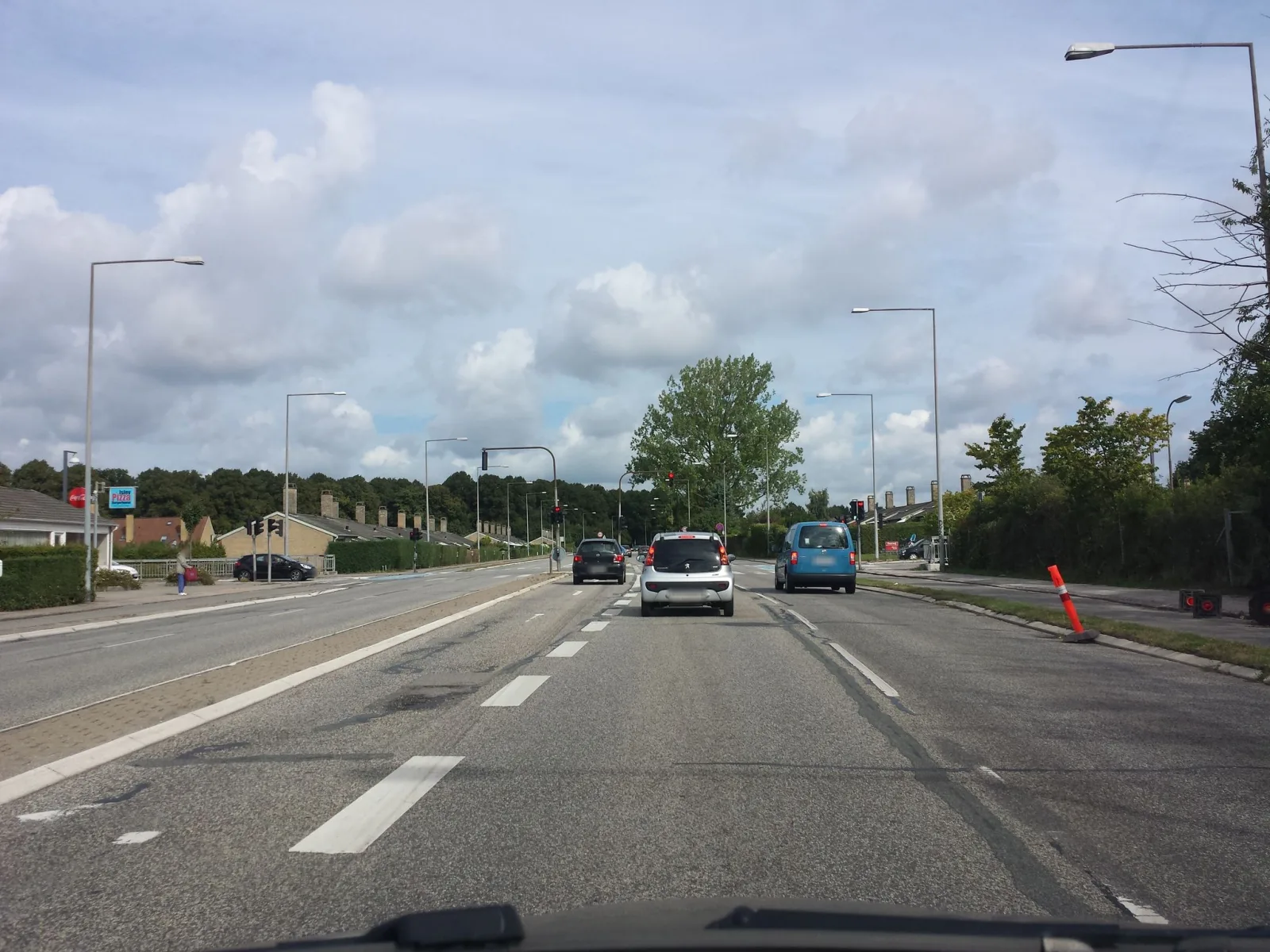 Mapillary-foto nær Islev Pizza & Burgerhouse