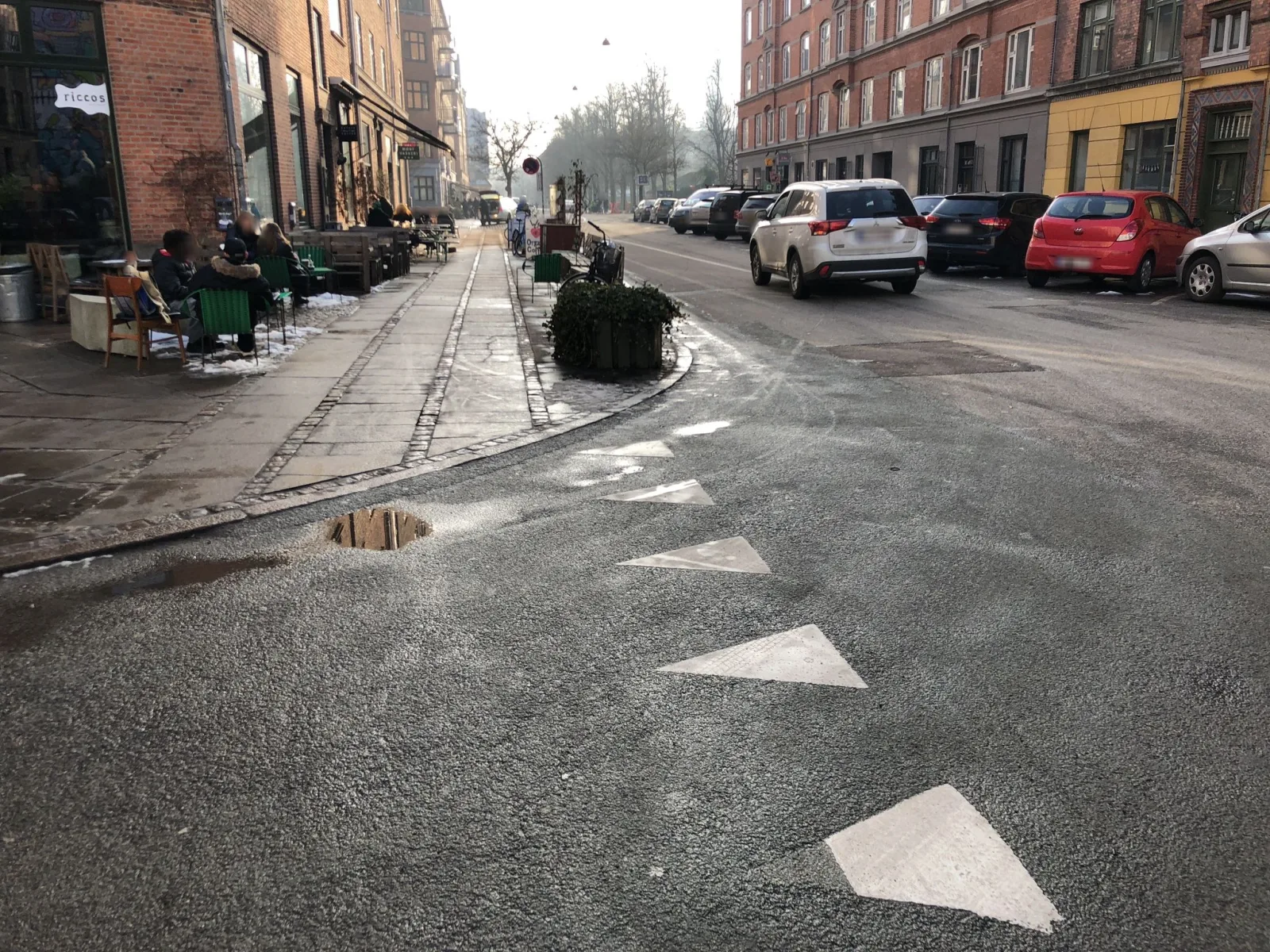 Mapillary-foto nær Isoteket Stefansgade