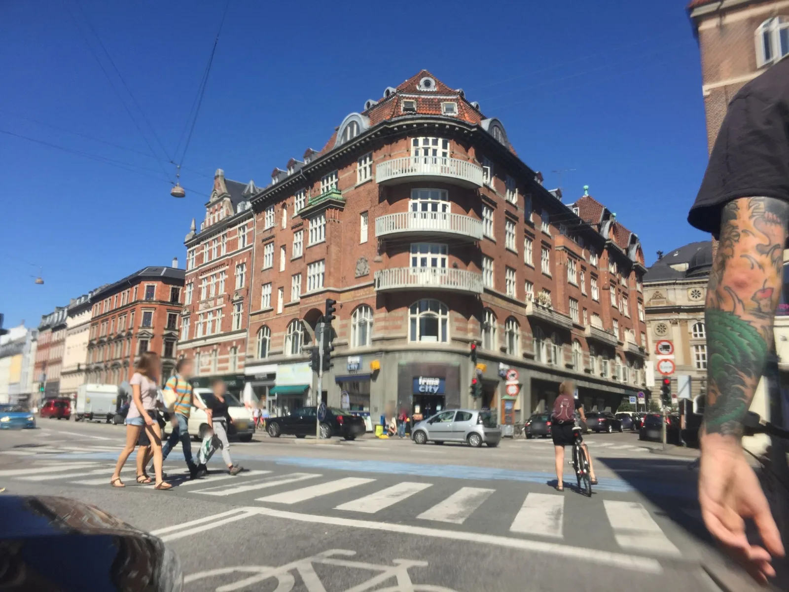 Mapillary-foto nær Isoteket Vesterbros Torv