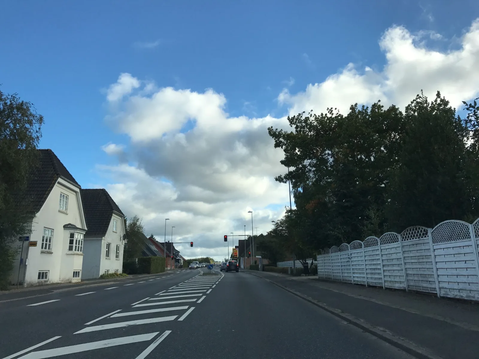 Mapillary-foto nær Skægkær Pizza