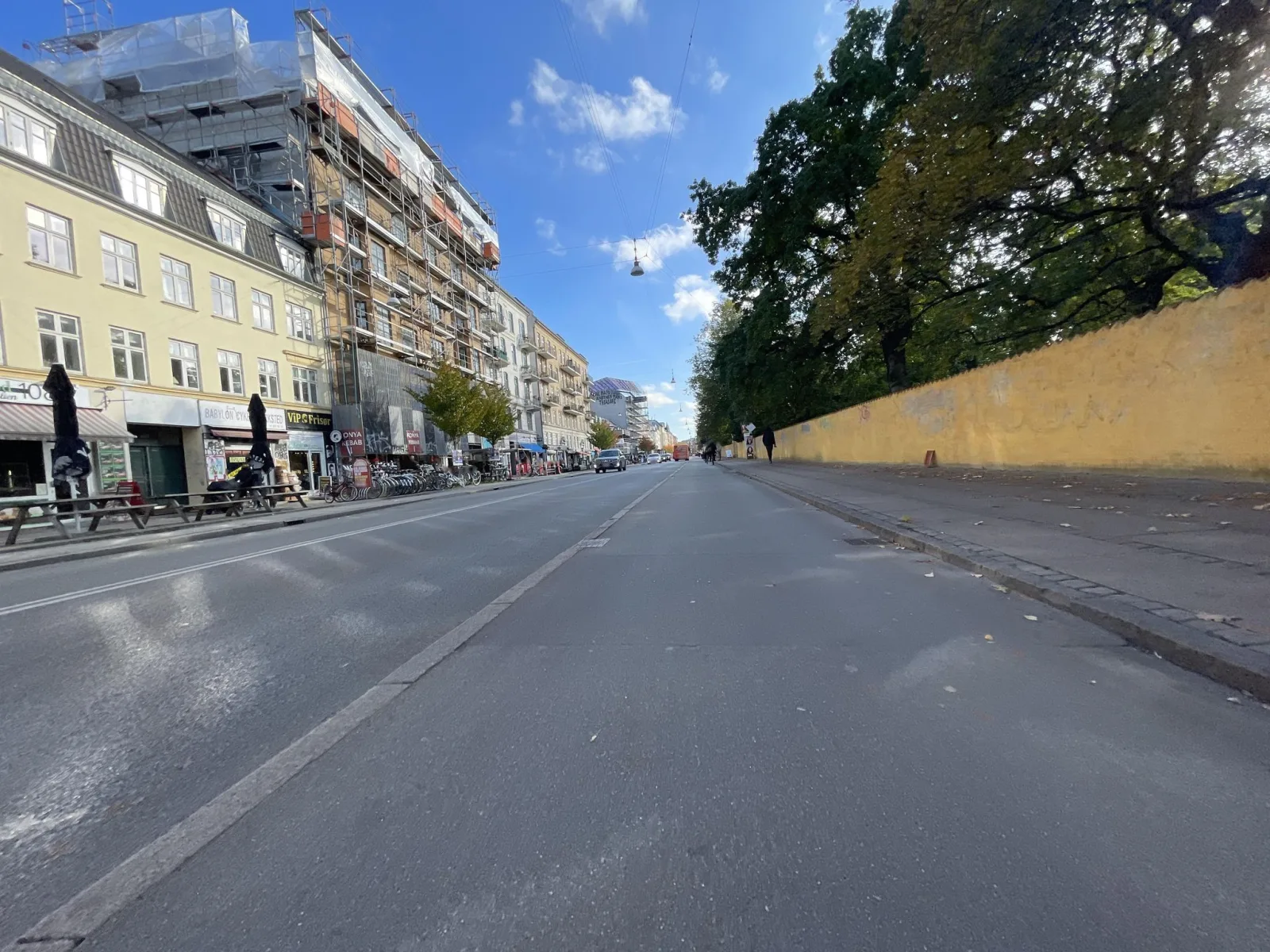 Mapillary-foto nær Jagger Nørrebrogade
