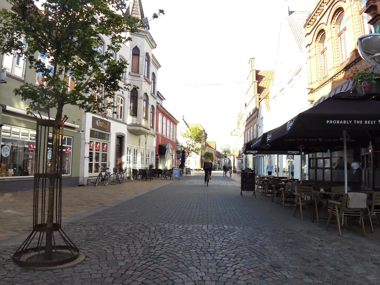 Mapillary-foto nær Torvets Pølser Tønder