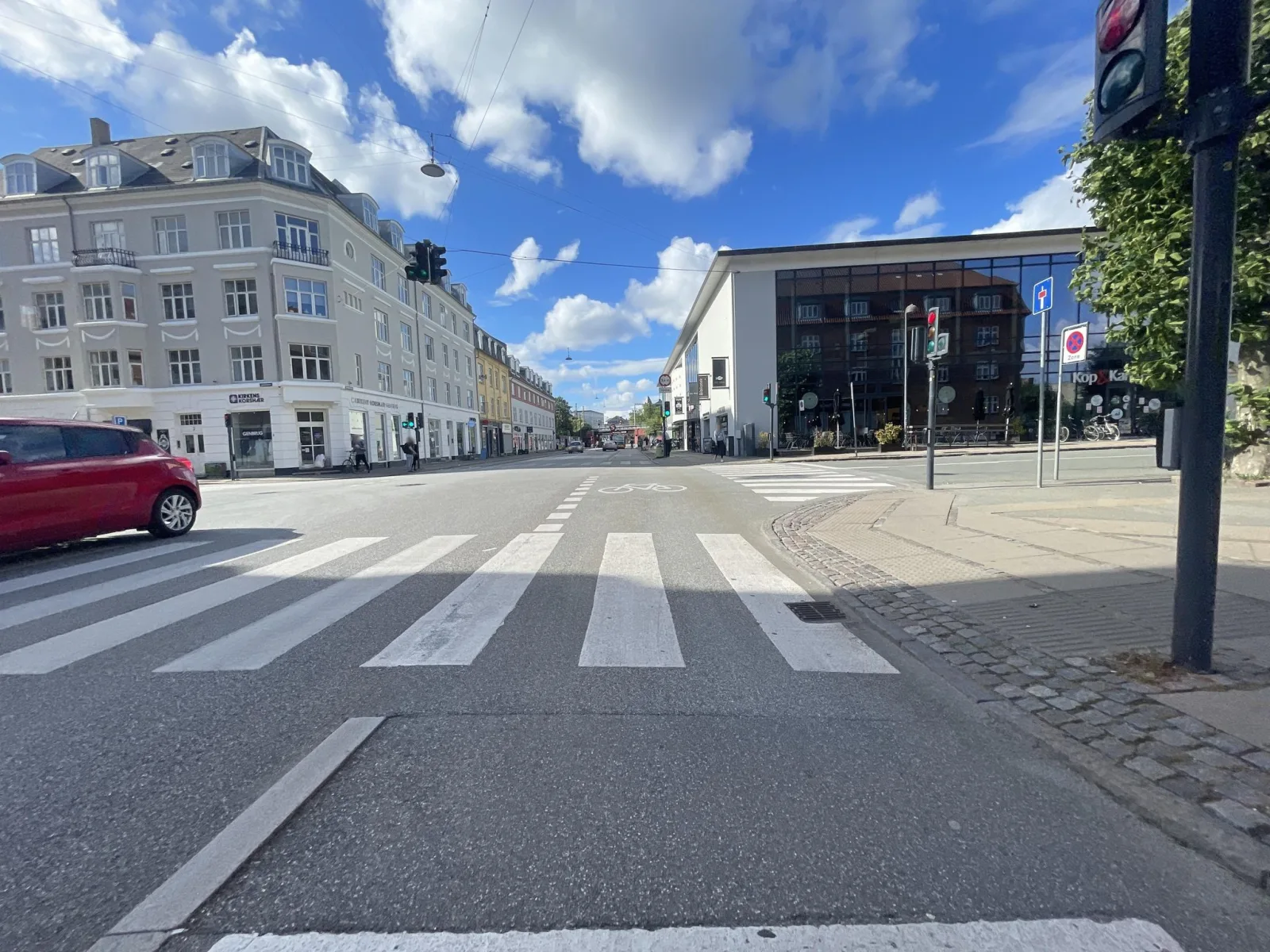 Mapillary-foto nær Jydeholmens Pizzabar