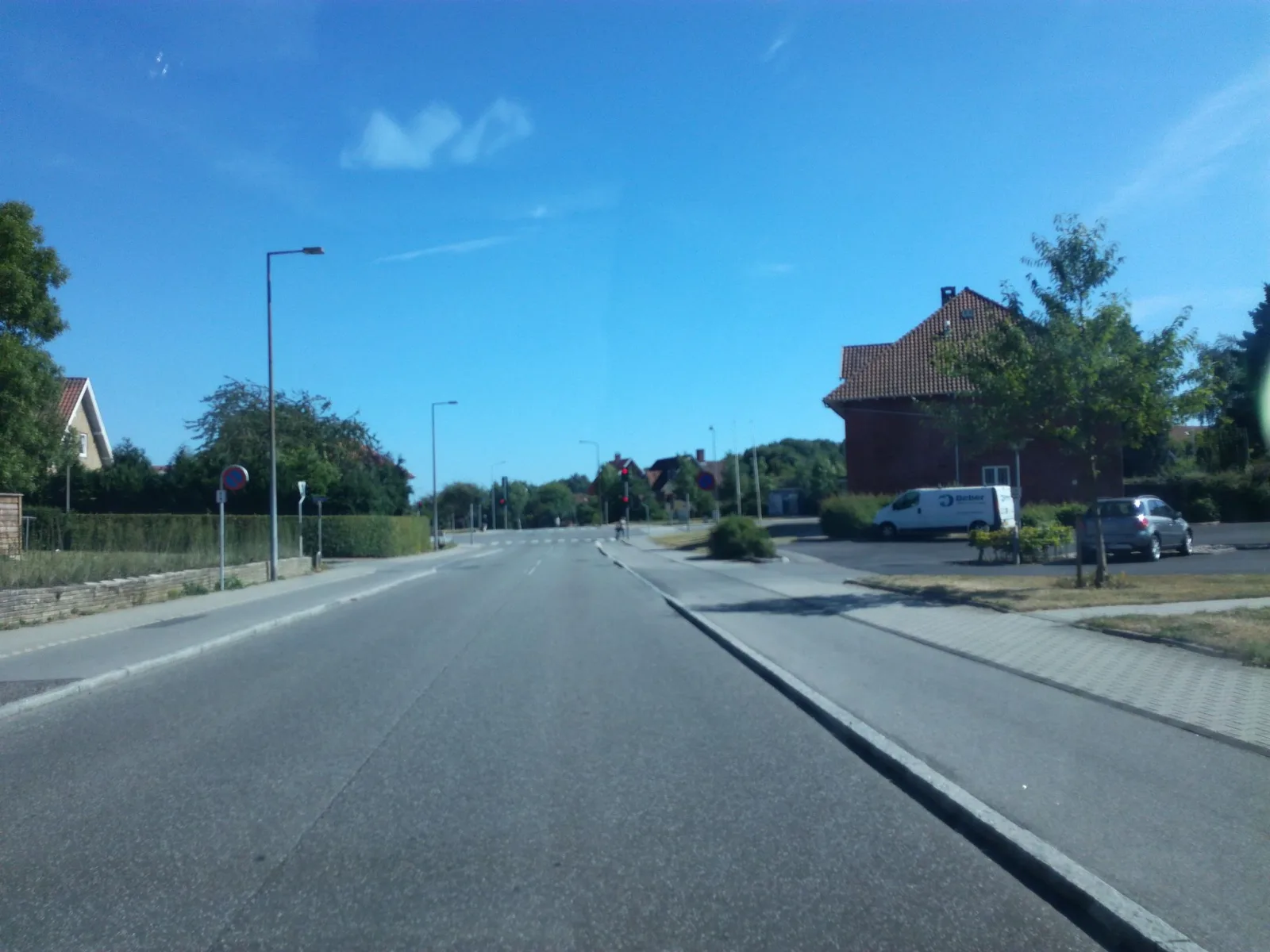 Mapillary-foto nær Treldevejens grill