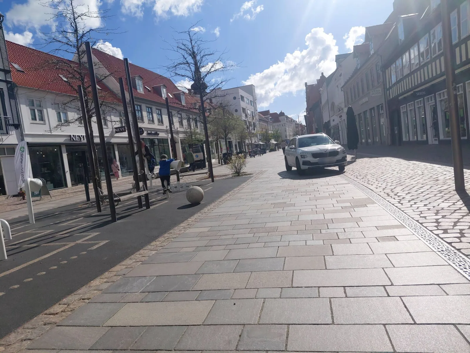 Mapillary-foto nær Strøg Pavillonen