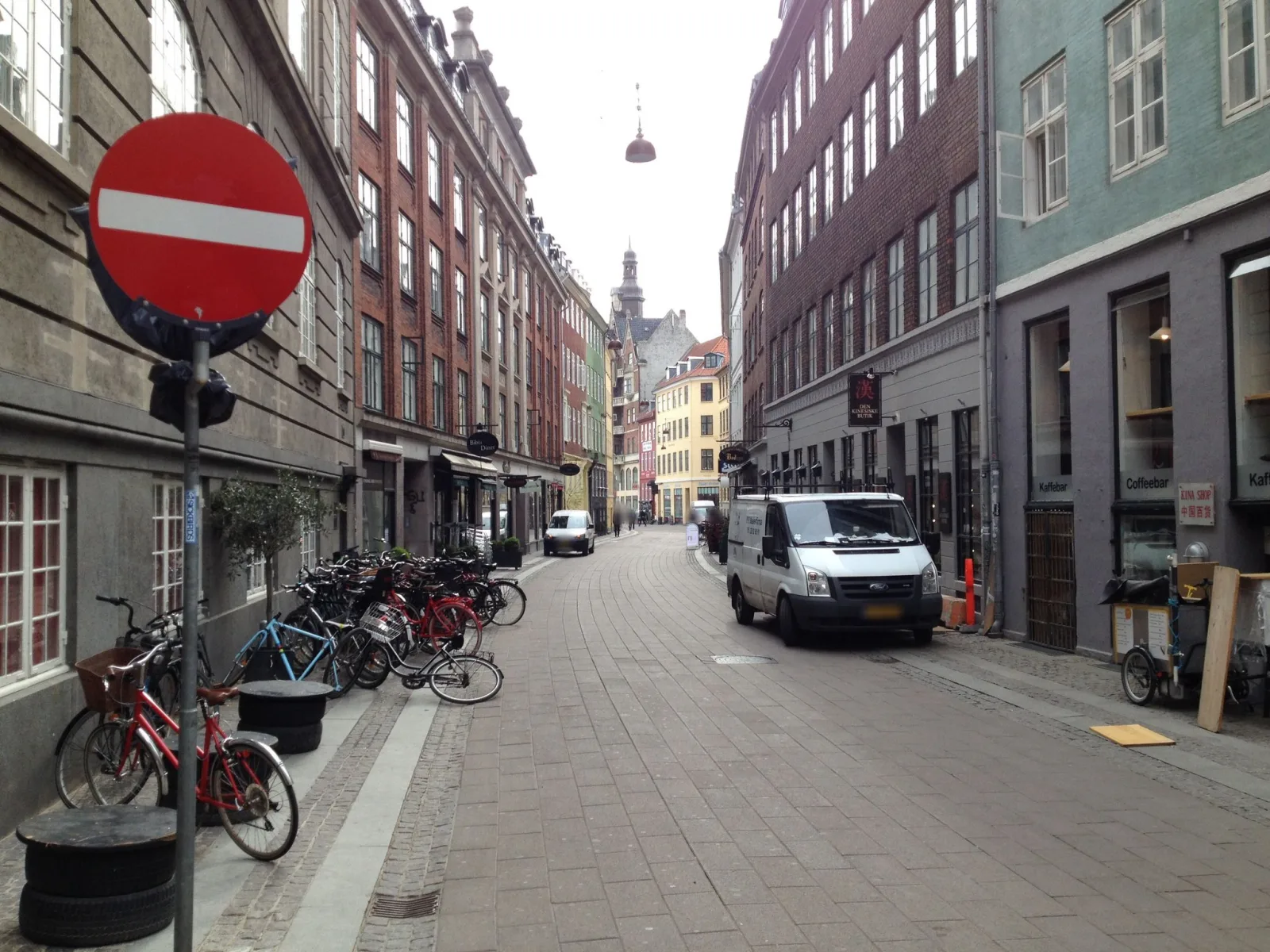Mapillary-foto nær Kaffebaren Fiolstræde