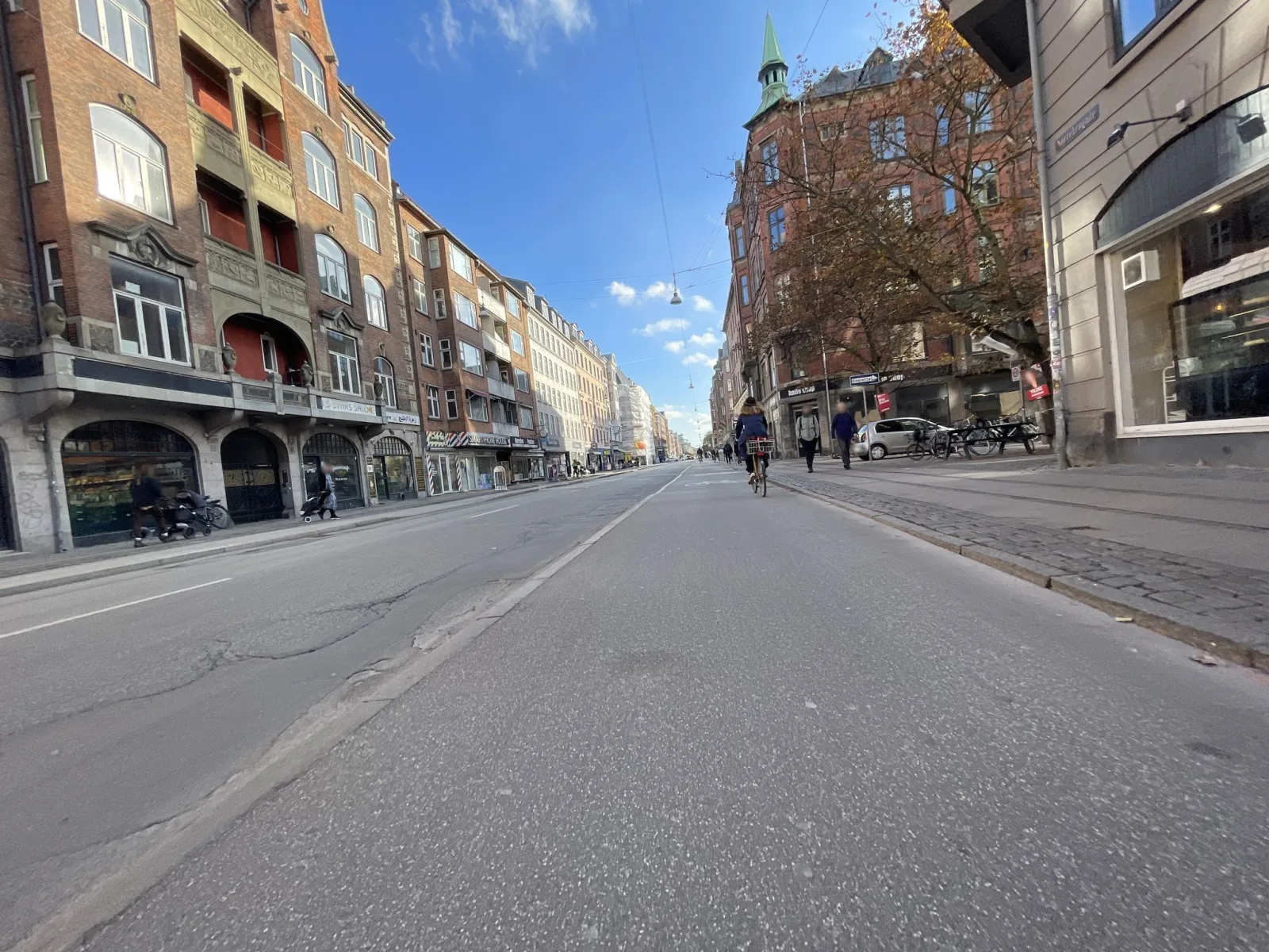 Mapillary-Foto in der Nähe von Kaffehuset