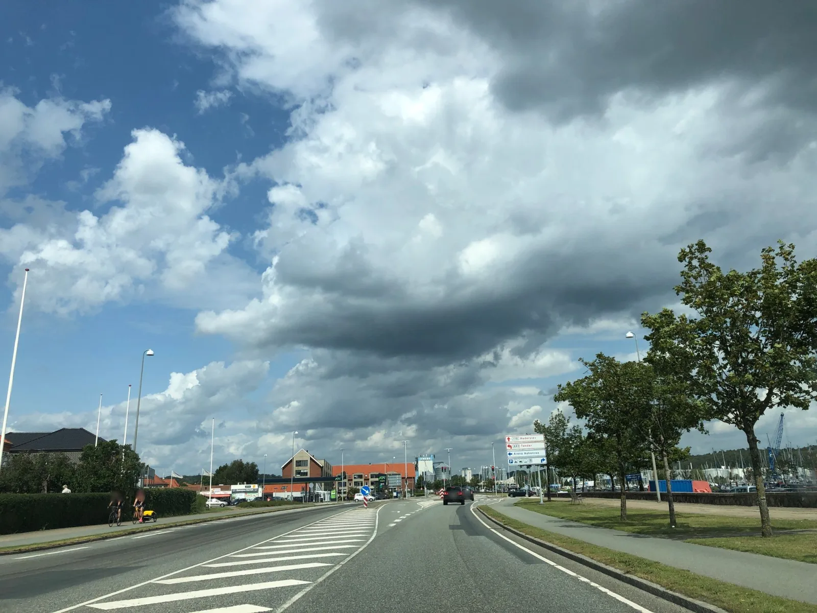 Mapillary-foto nær Under Sejlet Iscafeen