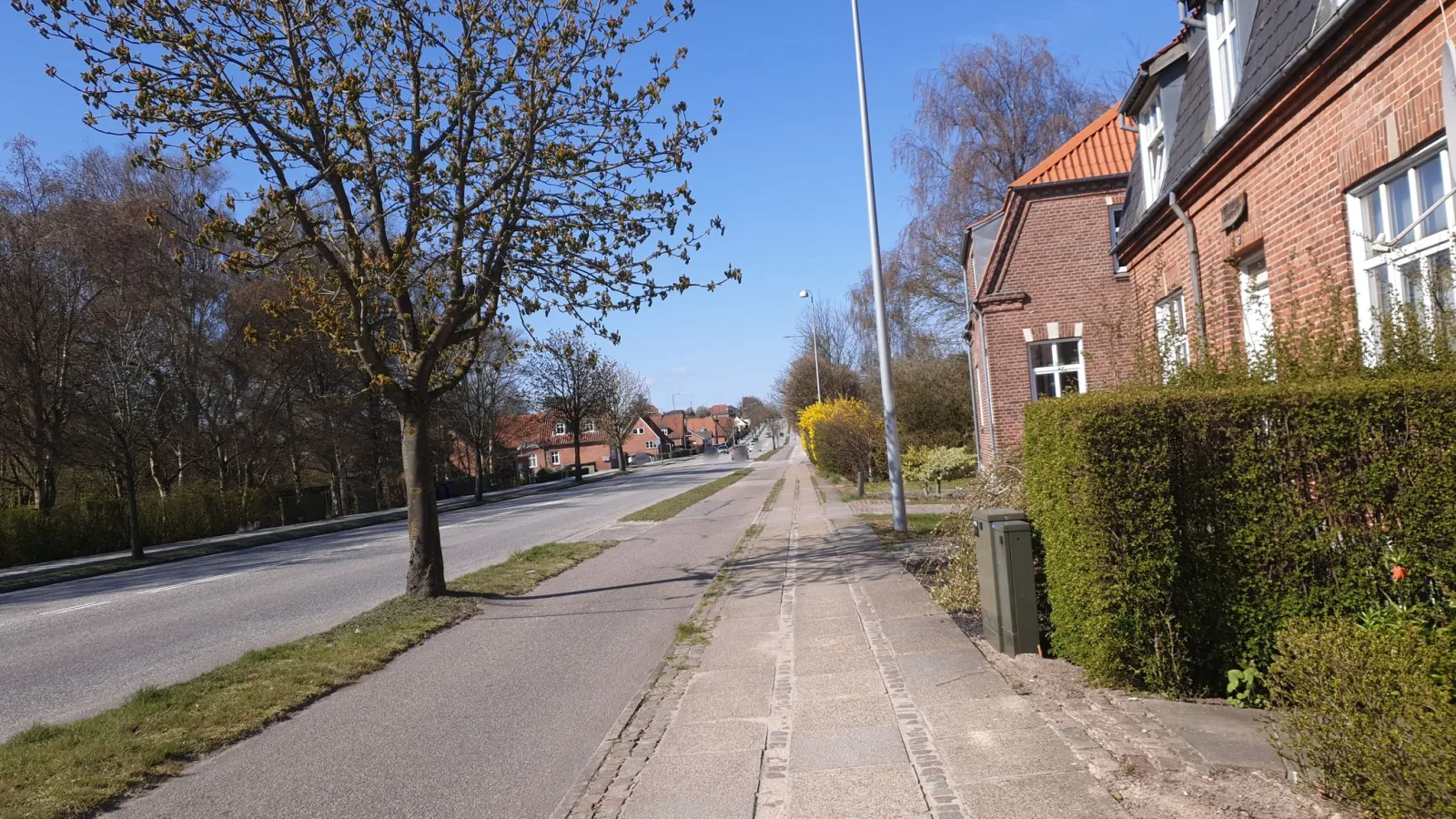 Mapillary-foto nær Sunset Boulevard Holstebrovej Viborg
