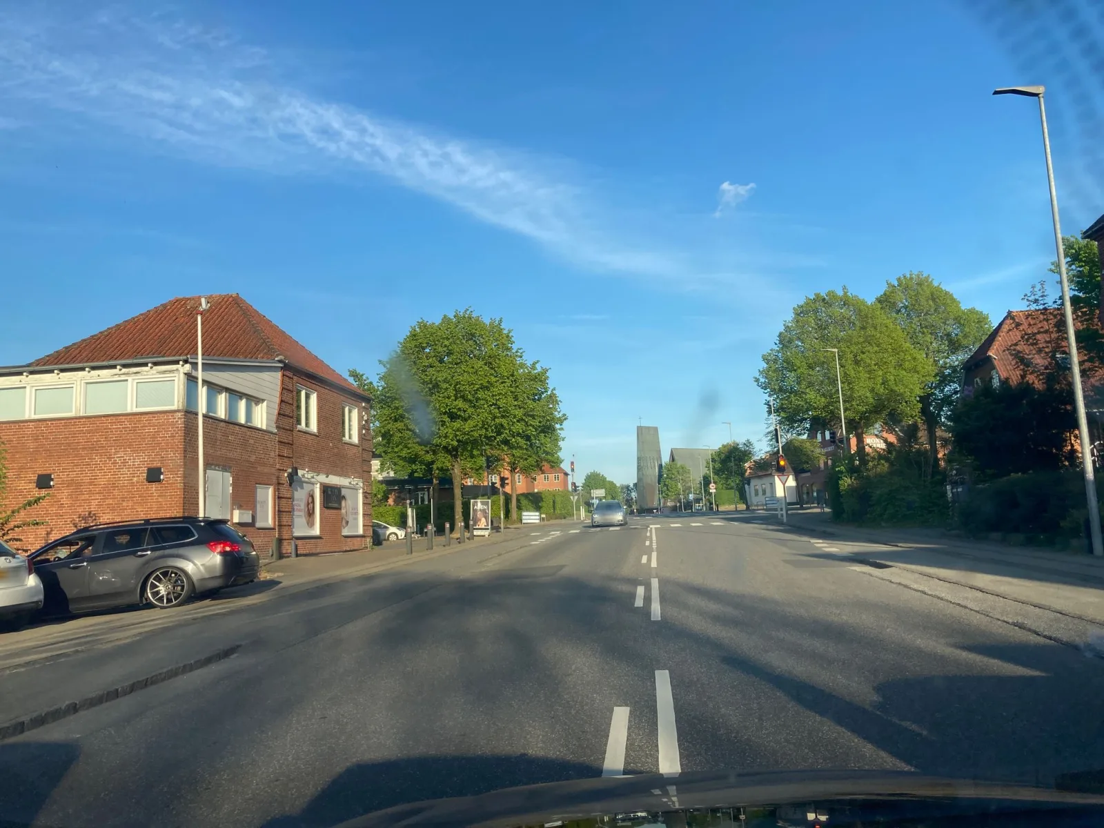 Mapillary-foto nær Victorias Pizza