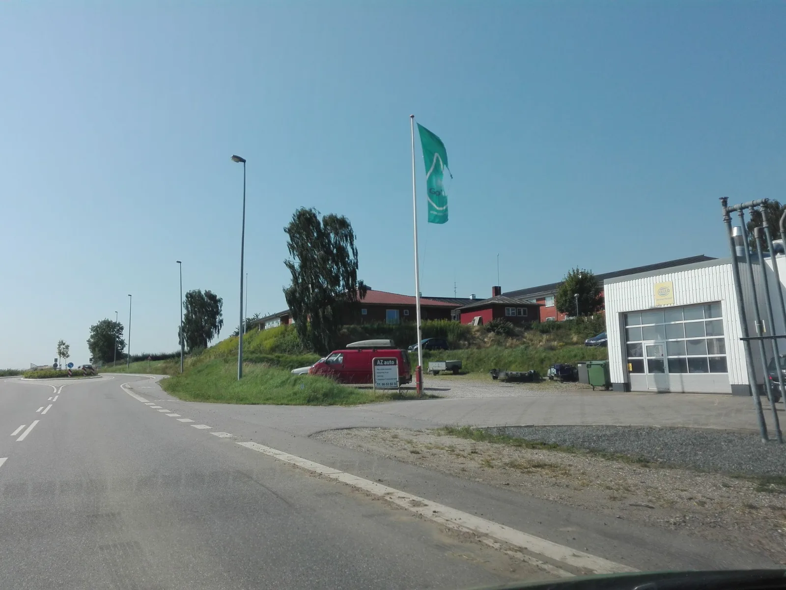 Mapillary-foto nær Tebstrup Pizzeria