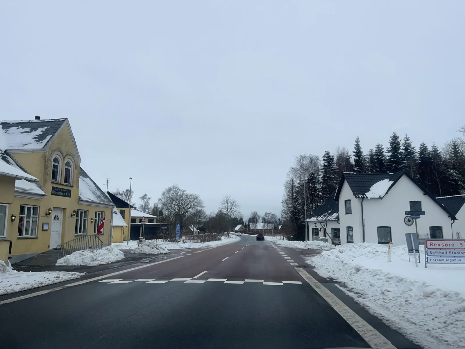 Mapillary-foto nær Øxendrup Kro