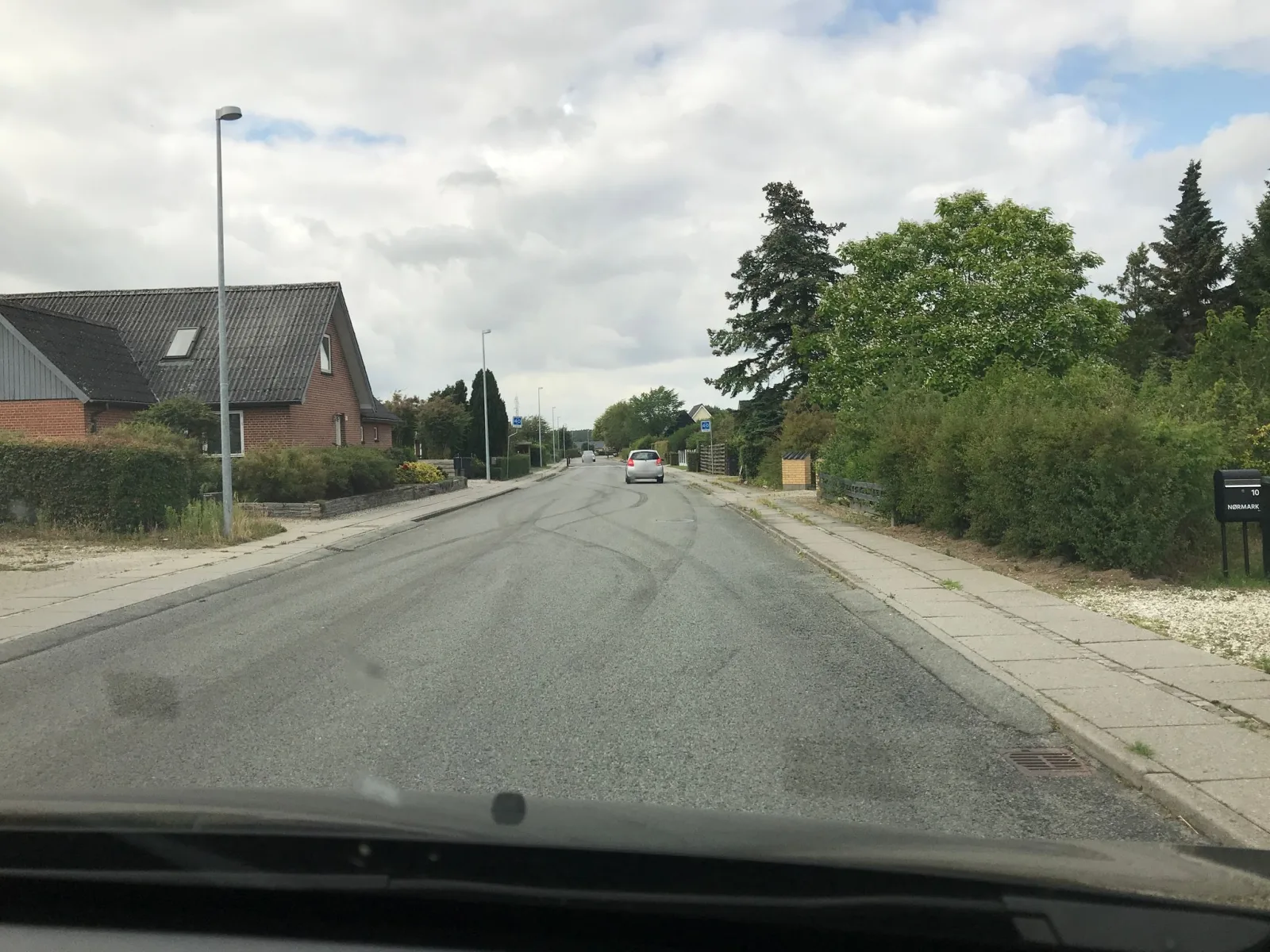 Mapillary-foto nær Thorsager Grill & Pizza