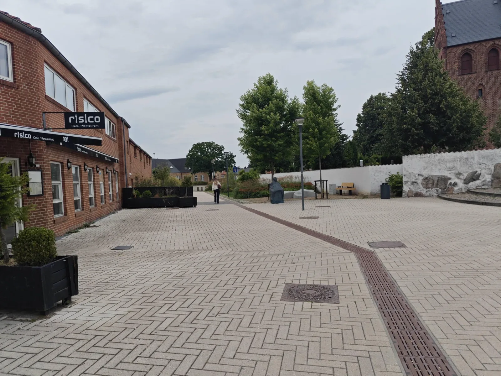 Mapillary-Foto in der Nähe von Kirketorvets Brasserie