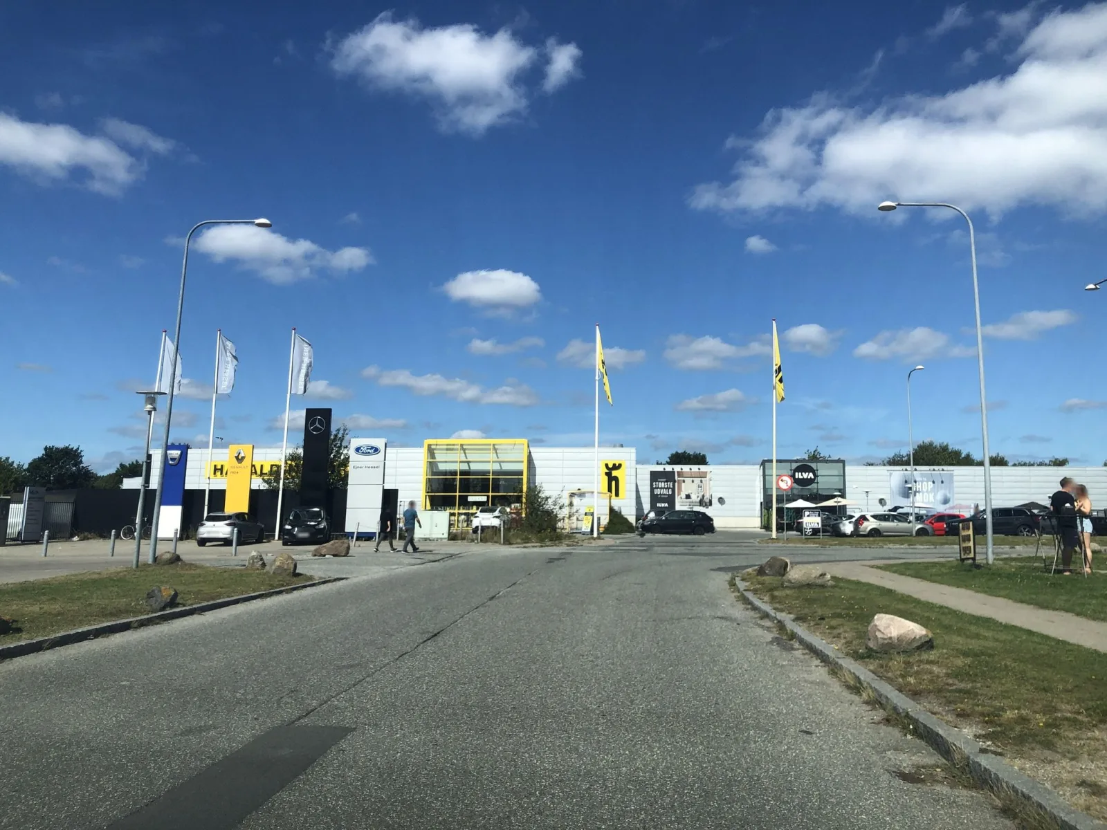 Mapillary-Foto in der Nähe von Kirstinehøjs Pølsevogn