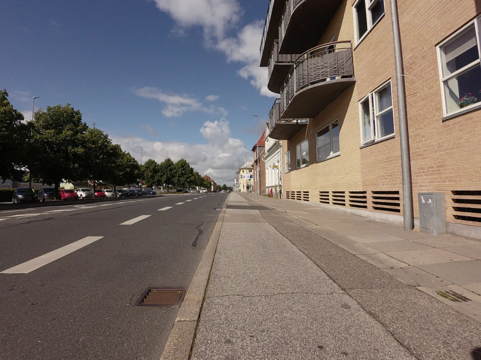 Mapillary-foto nær Trianglens Pølsevogn
