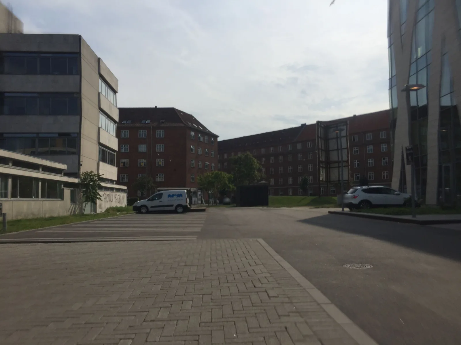 Mapillary-foto nær KU Science Biocenter Kantine