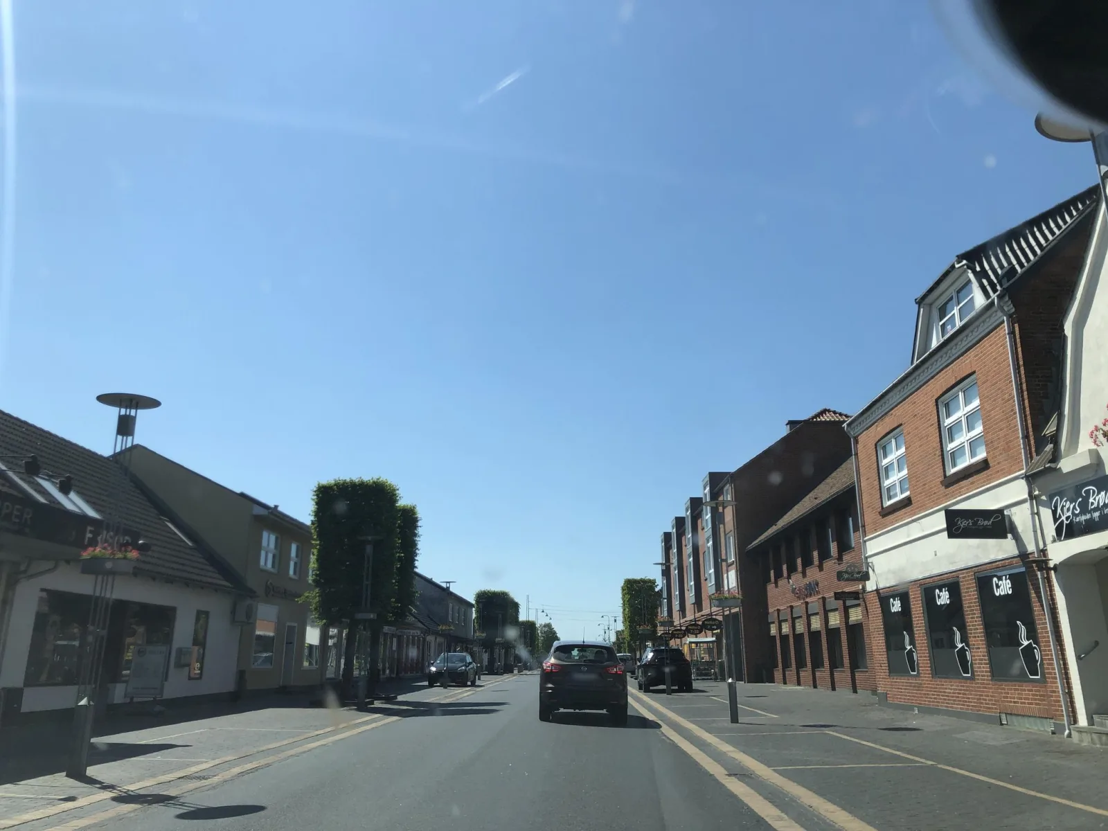 Mapillary-Foto in der Nähe von Videbæk Stenovns Pizza