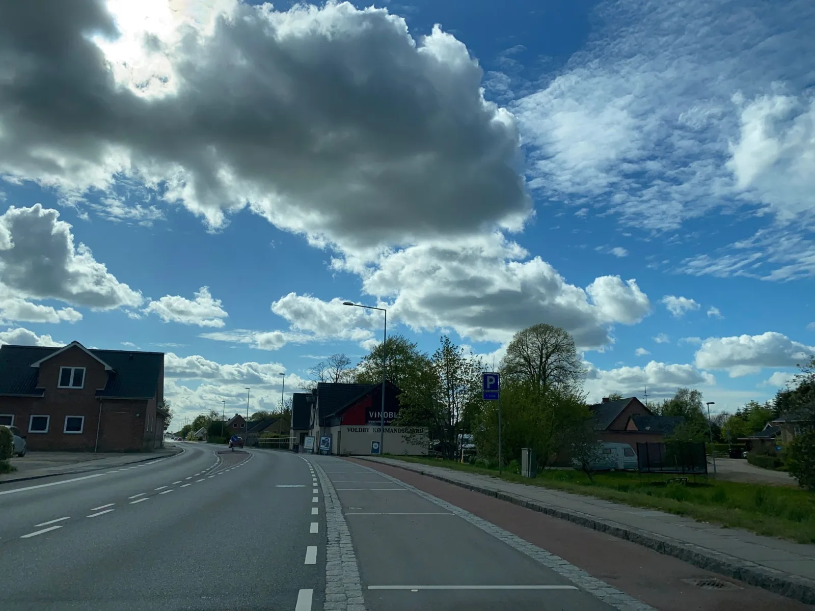 Mapillary-foto nær Voldby-Grillen