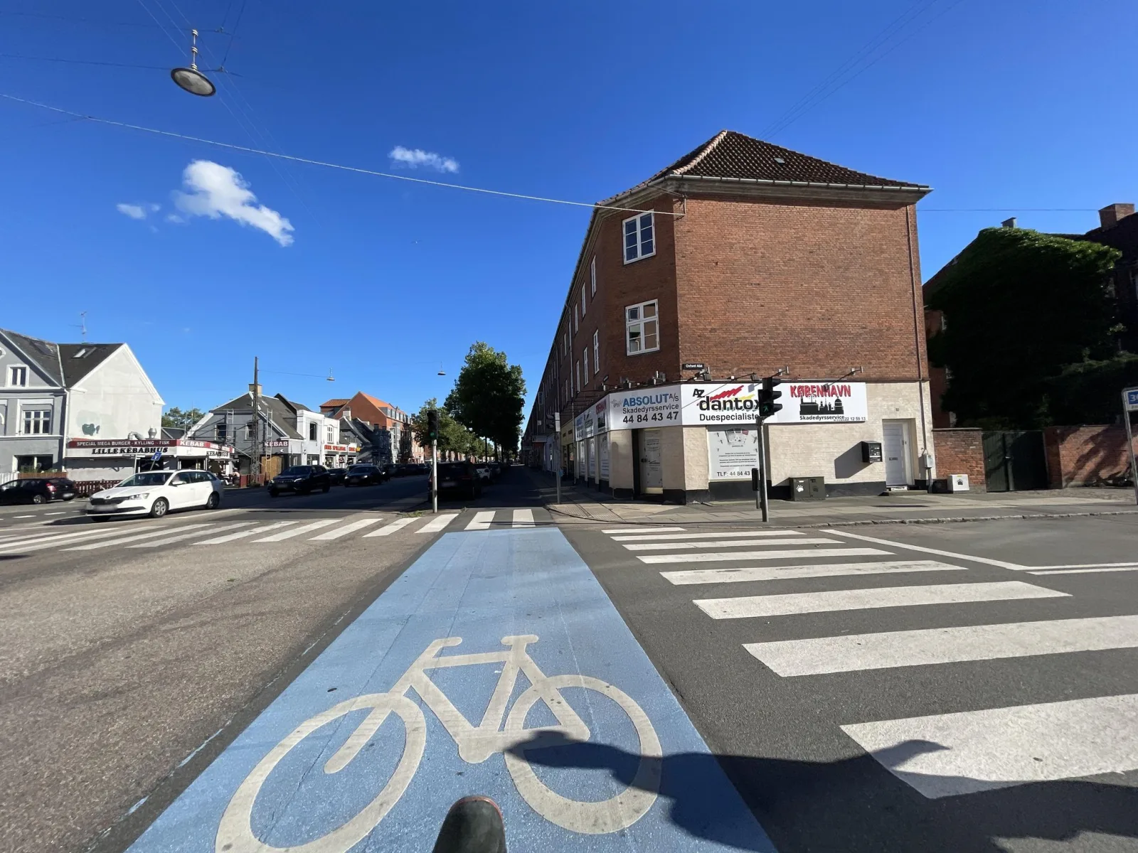 Mapillary-Foto in der Nähe von Lille Kebabhus