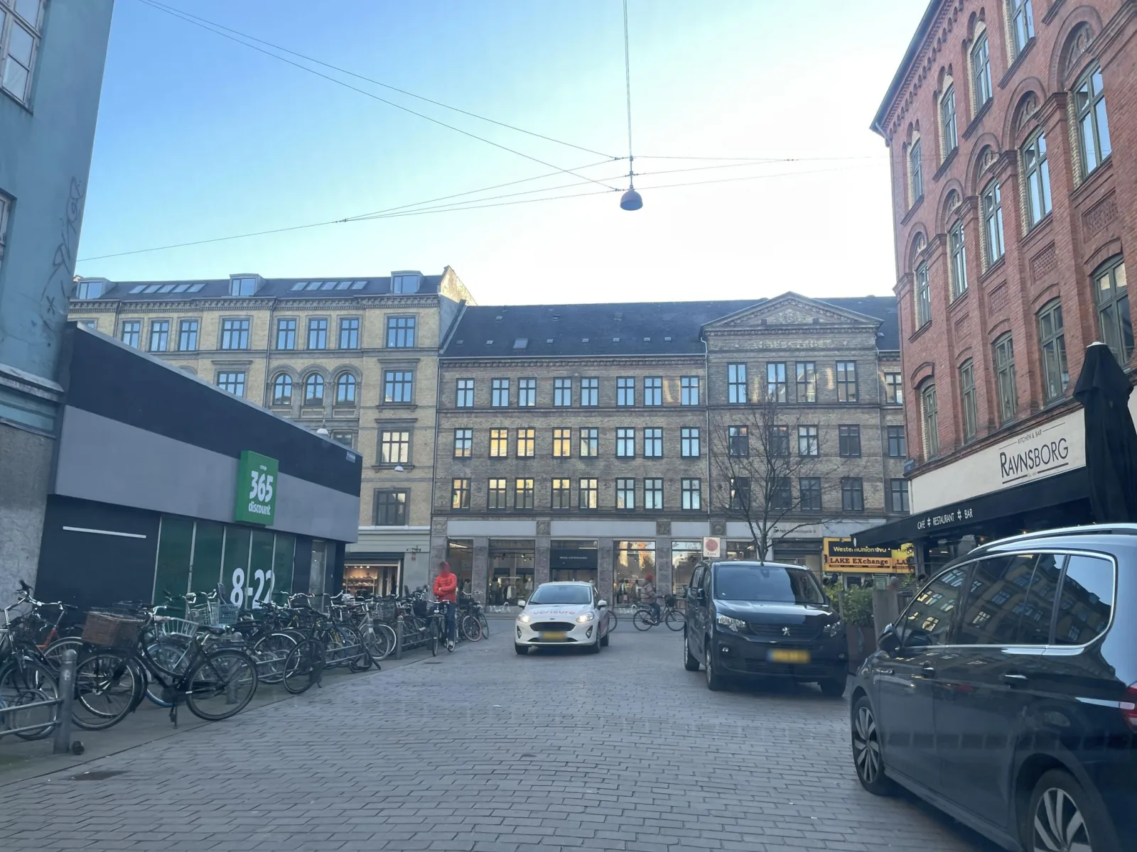 Mapillary-foto nær Louis Burger Nørrebro