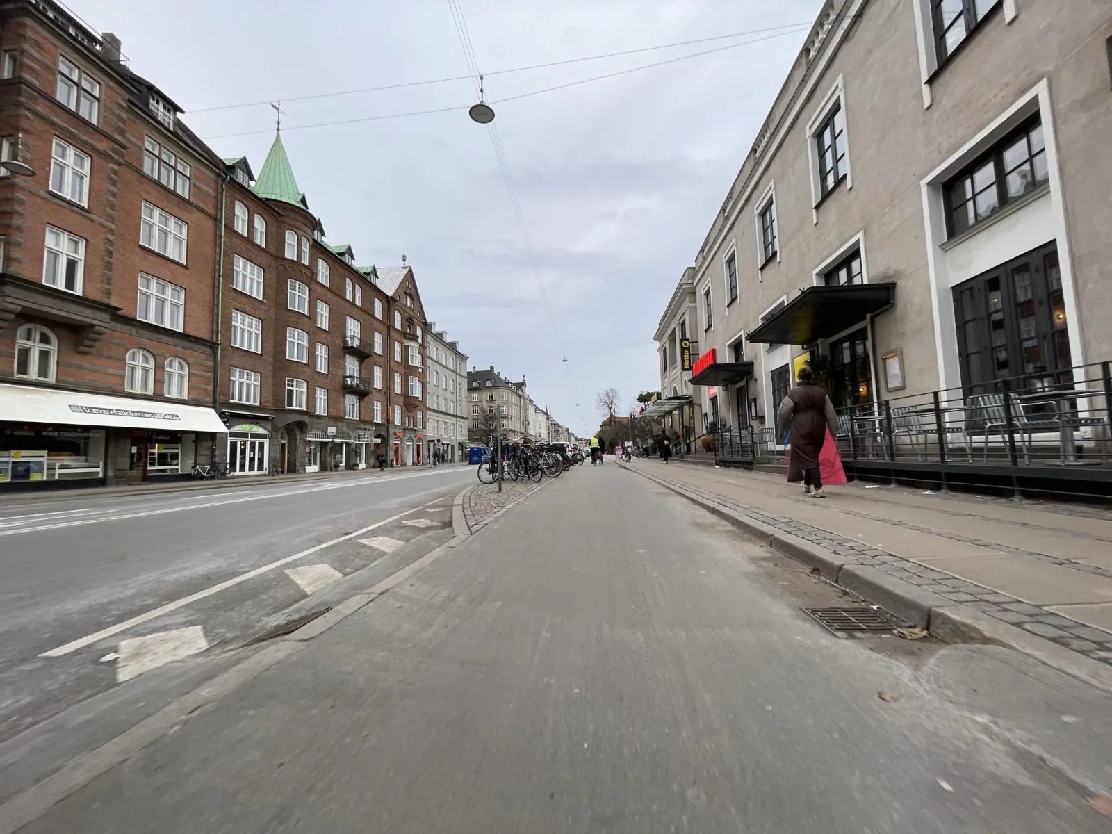 Mapillary-foto nær Madklubben Østerbro