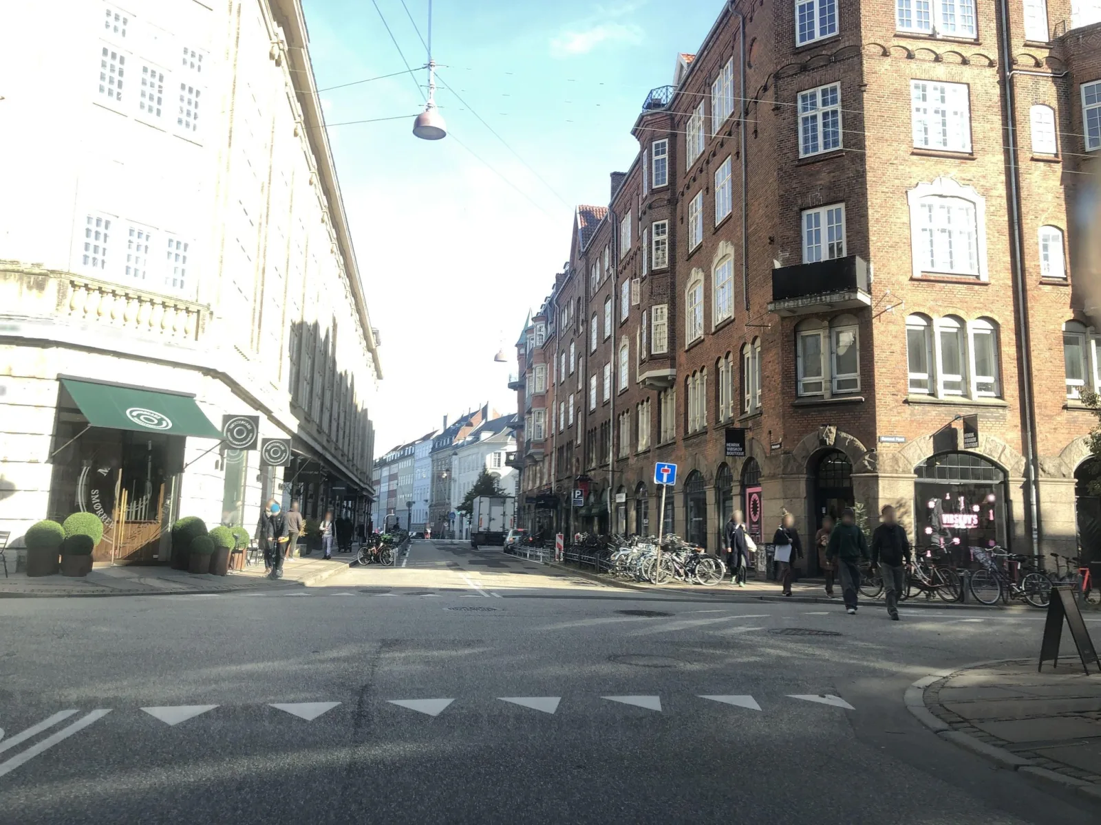 Mapillary-Foto in der Nähe von Møntergade Smørrebrød og Brasseri