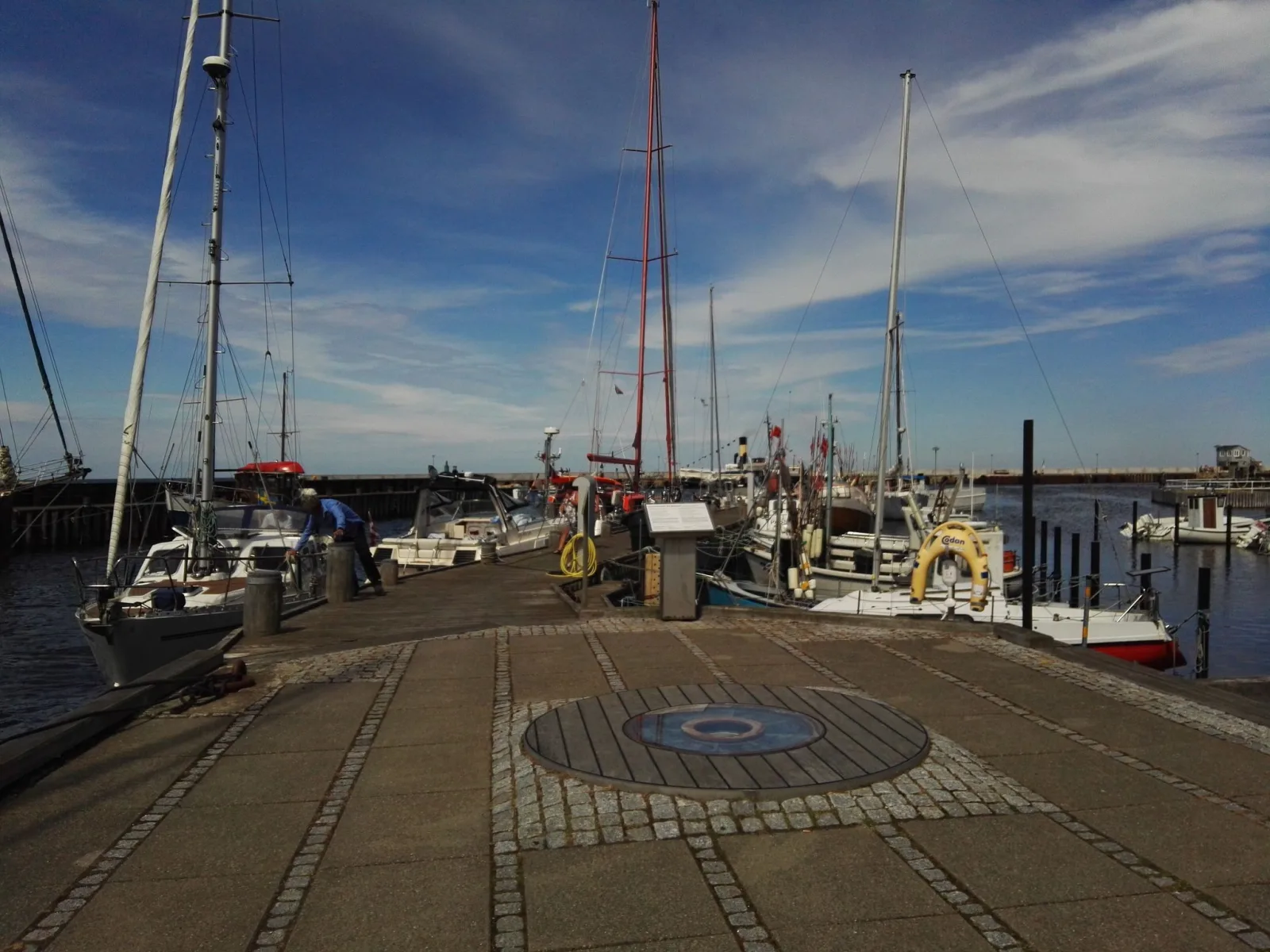 Mapillary-foto nær Molen Hundested