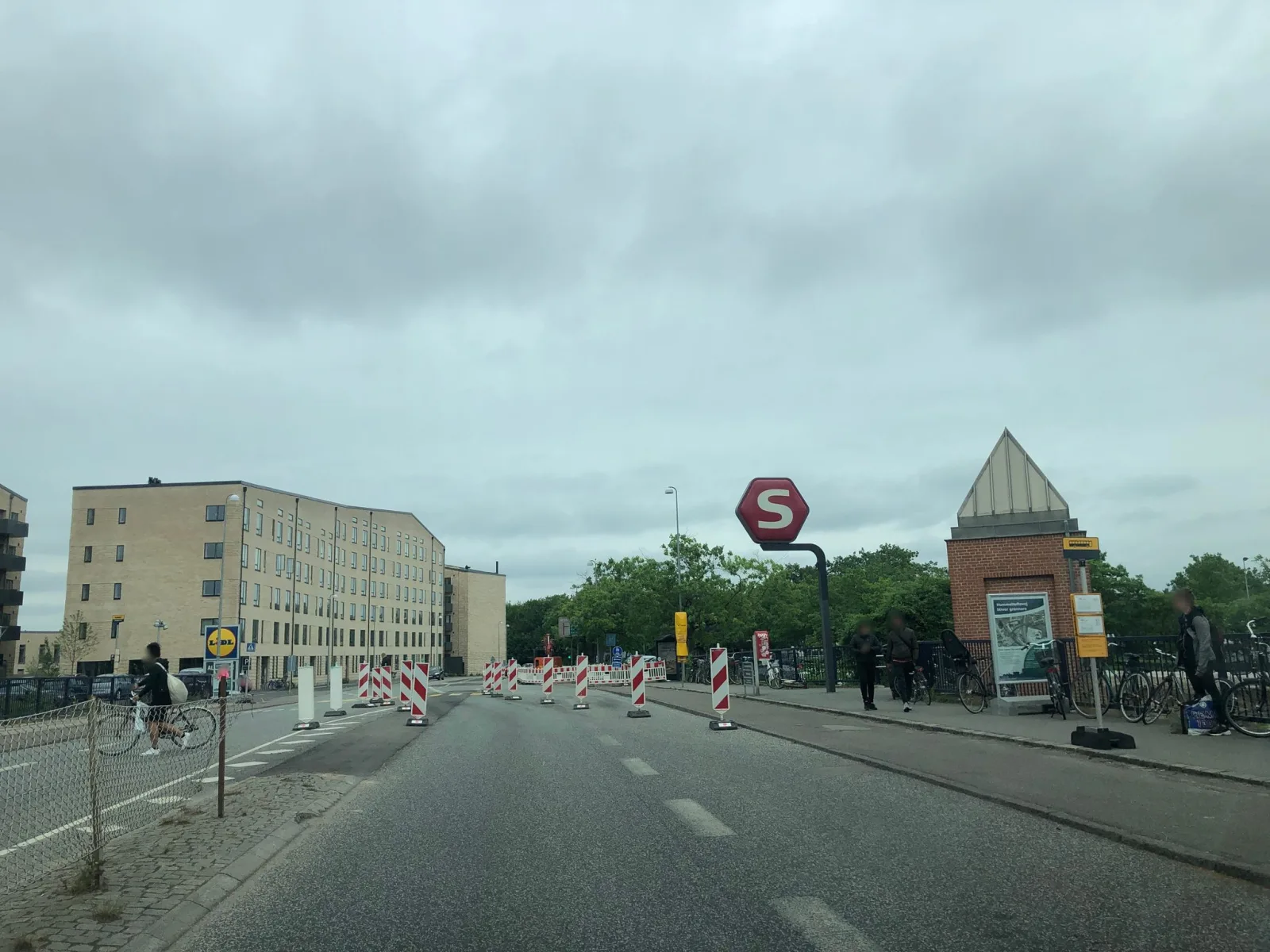 Mapillary-foto nær Moon Sushi
