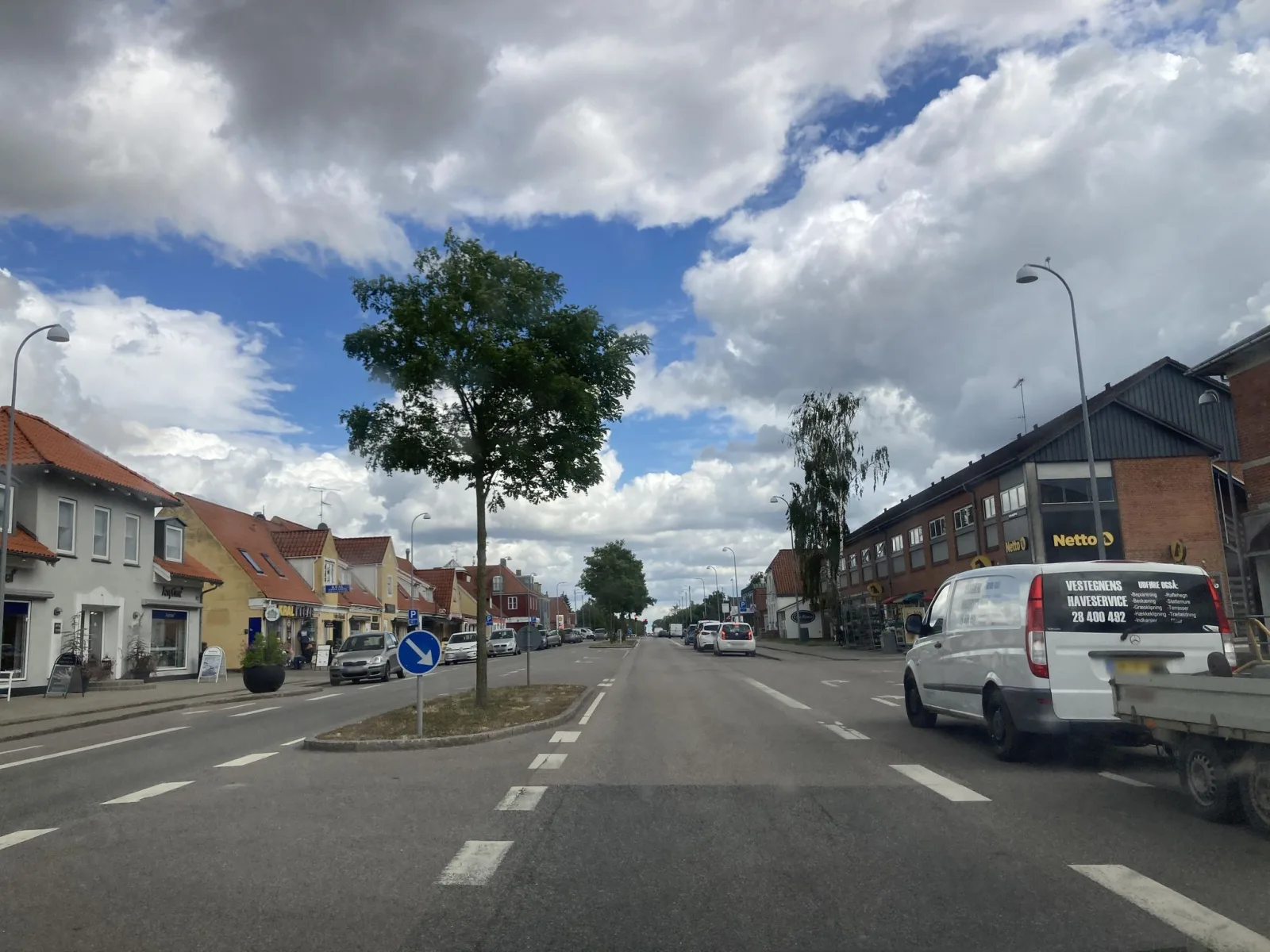 Mapillary-foto nær Ninos Pizzabar