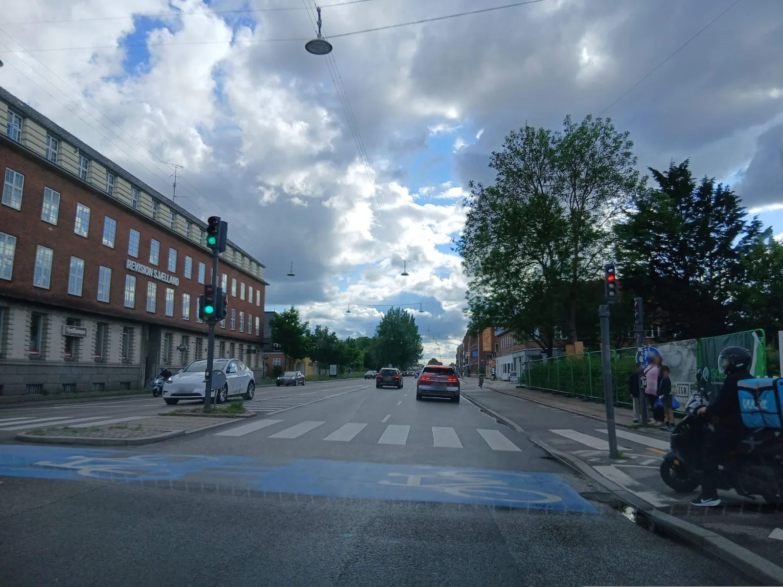 Mapillary-Foto in der Nähe von Vanløse Lokalarkiv