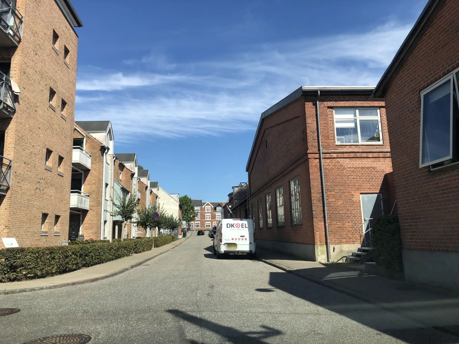 Mapillary-foto nær Spinderihallerne Vejlemuseerne